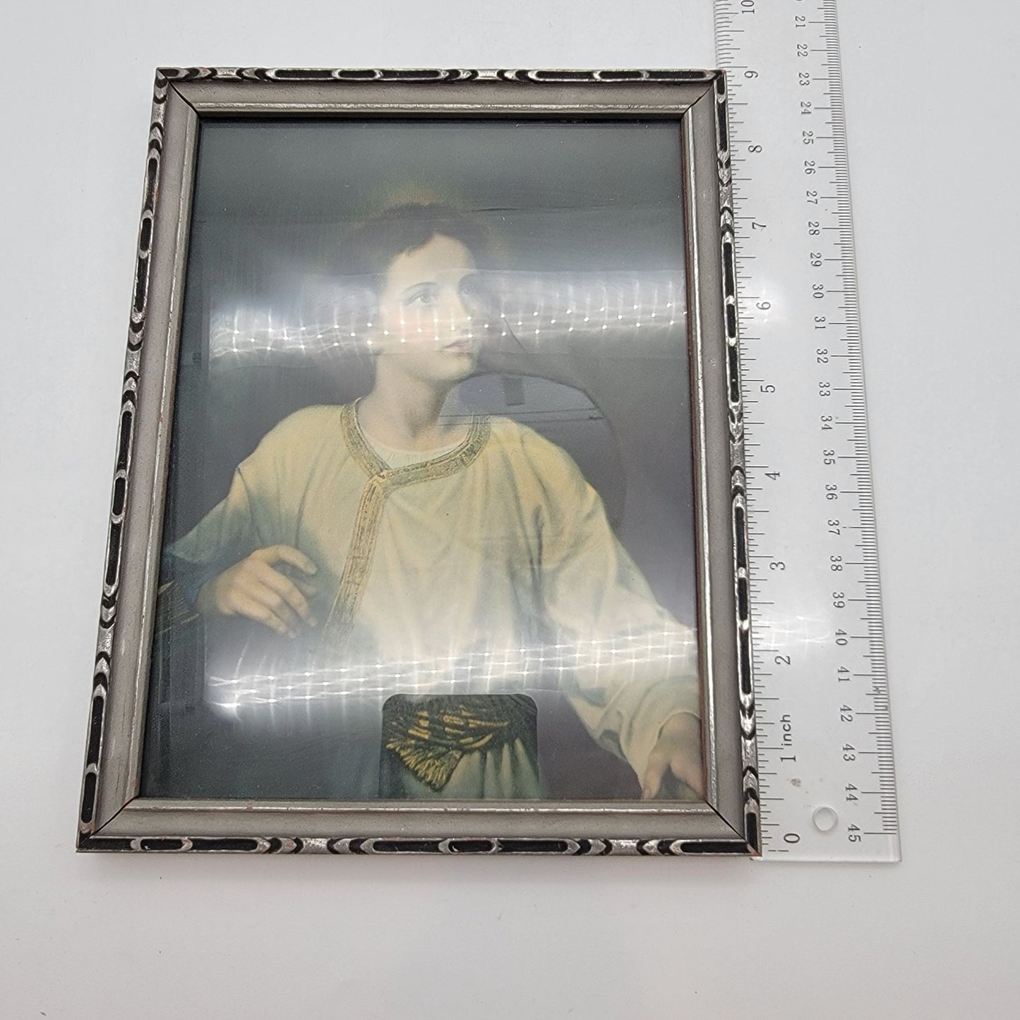 Vintage Heinrich Hofmann Christ At 12 Years Old Lithograph Print