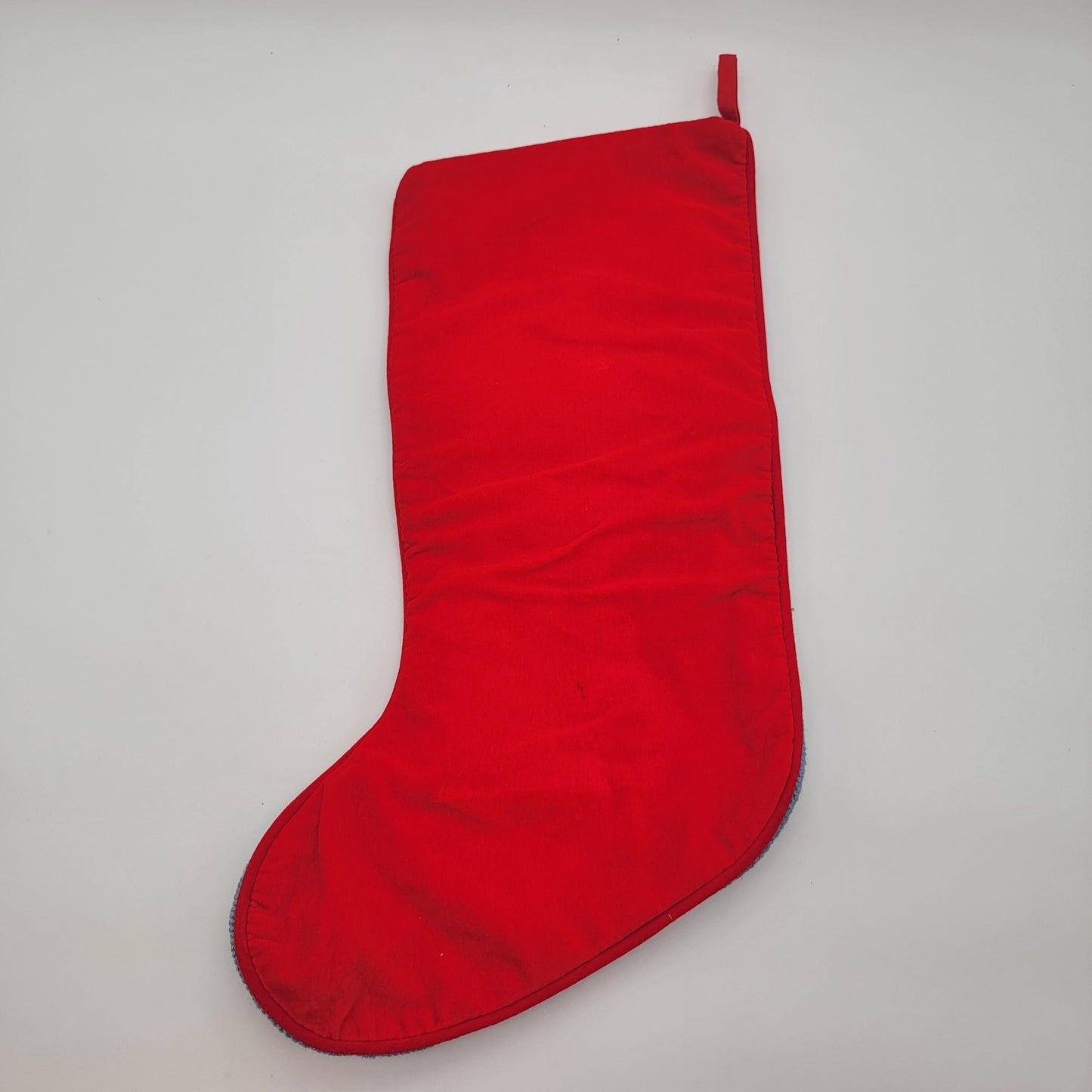 Vintage Needlepoint Tapestry Christmas Tree Nutcracker Christmas Stocking