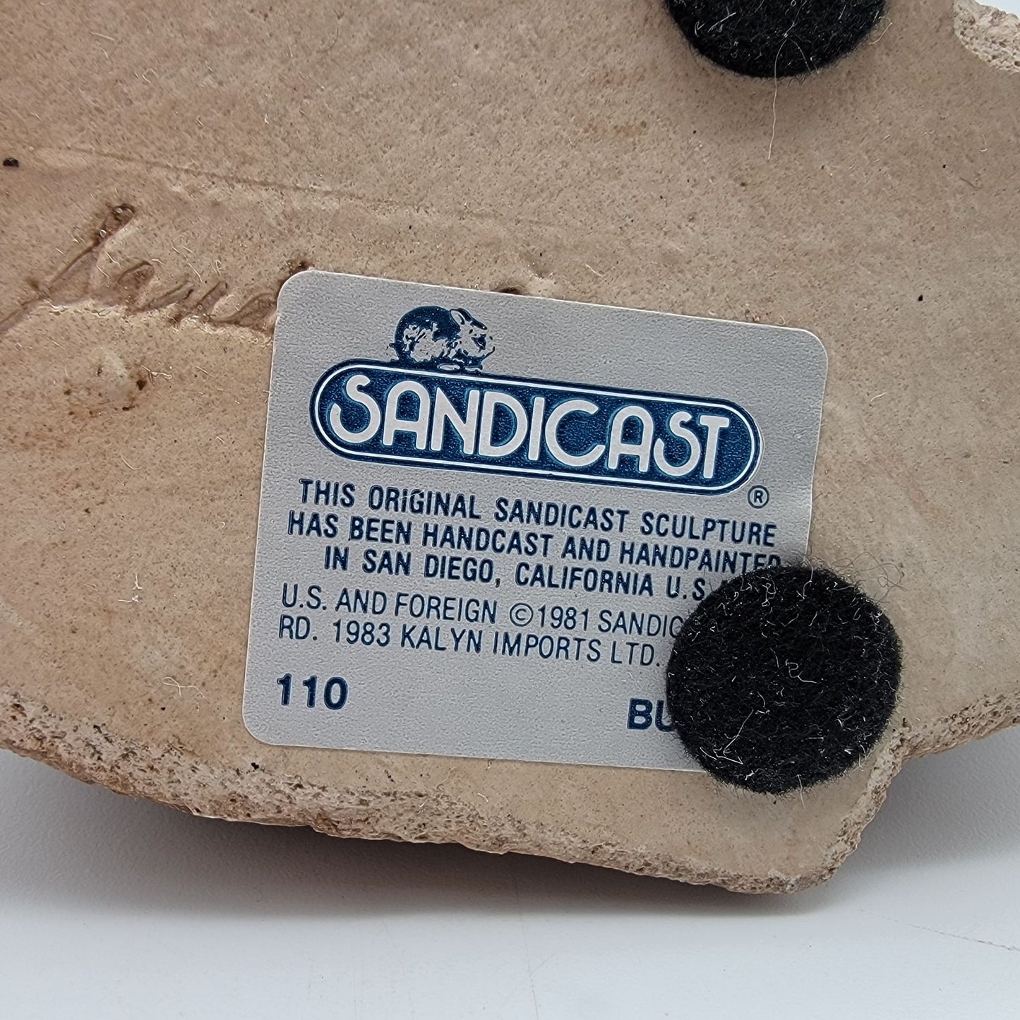 Sandicast 1981 Bunny Rabbit Figurine By Sandra Brue