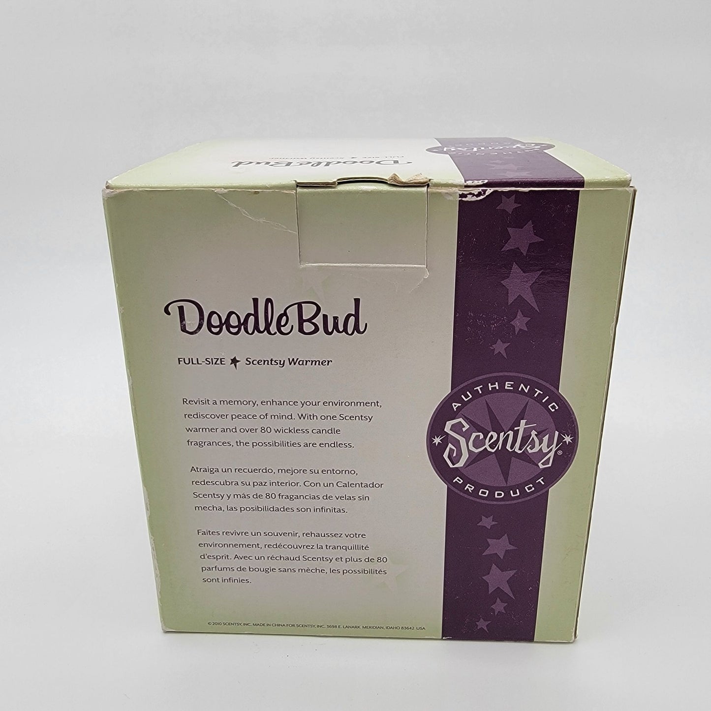 Retired Scentsy DoodleBud Wax Warmer