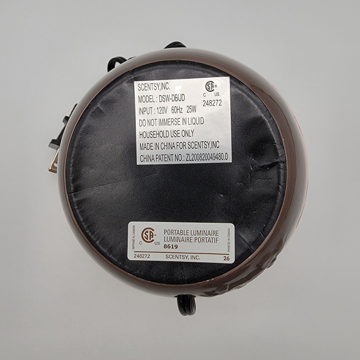 Retired Scentsy DoodleBud Wax Warmer