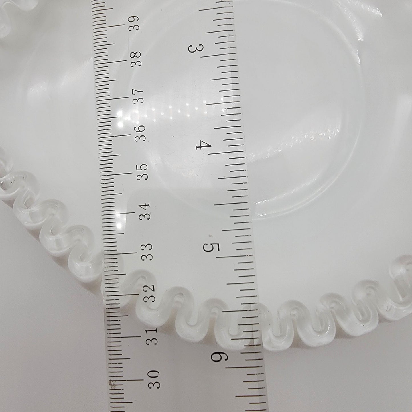 Fenton Silver Crest Heart Shaped Bon-Bon Candy Dish