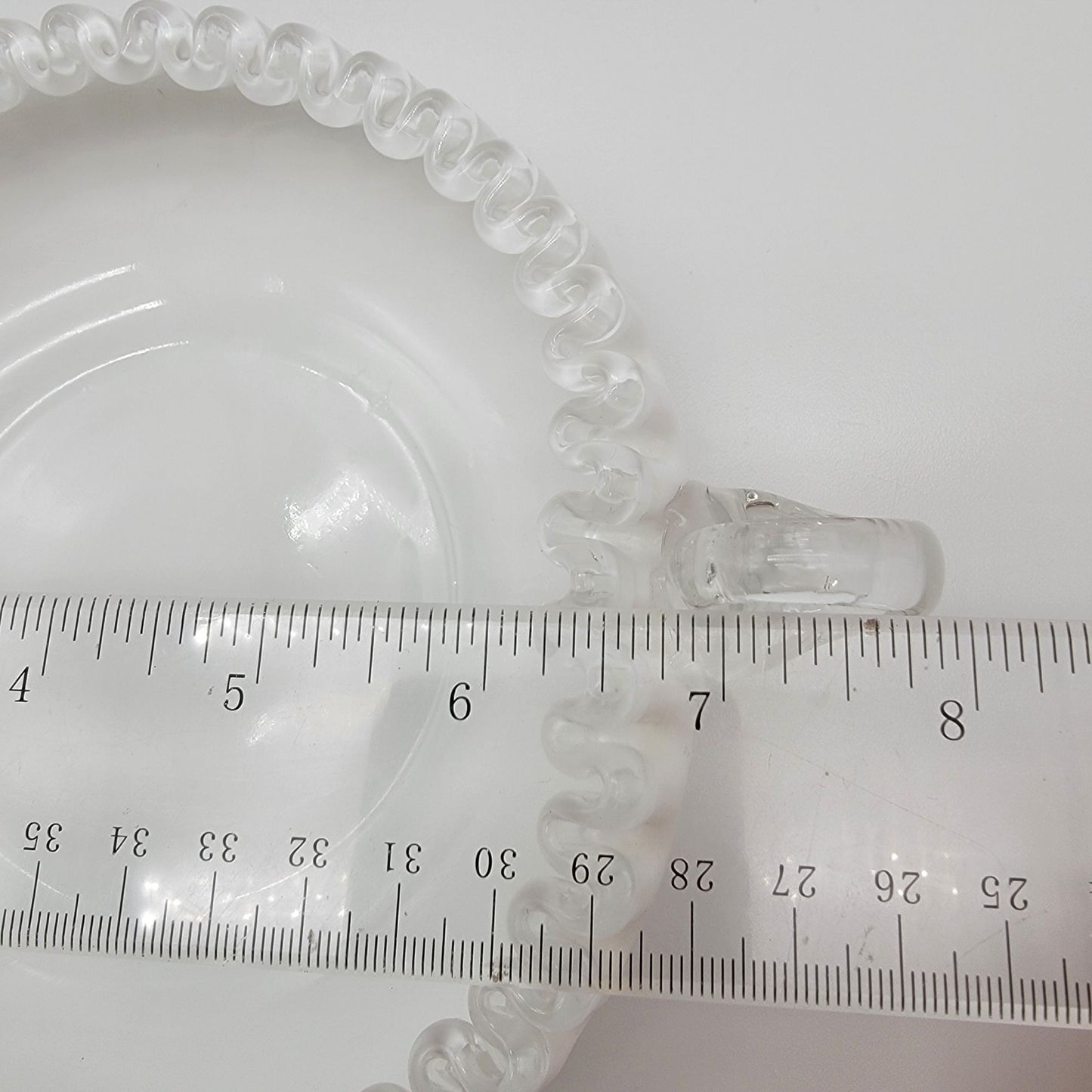 Fenton Silver Crest Heart Shaped Bon-Bon Candy Dish