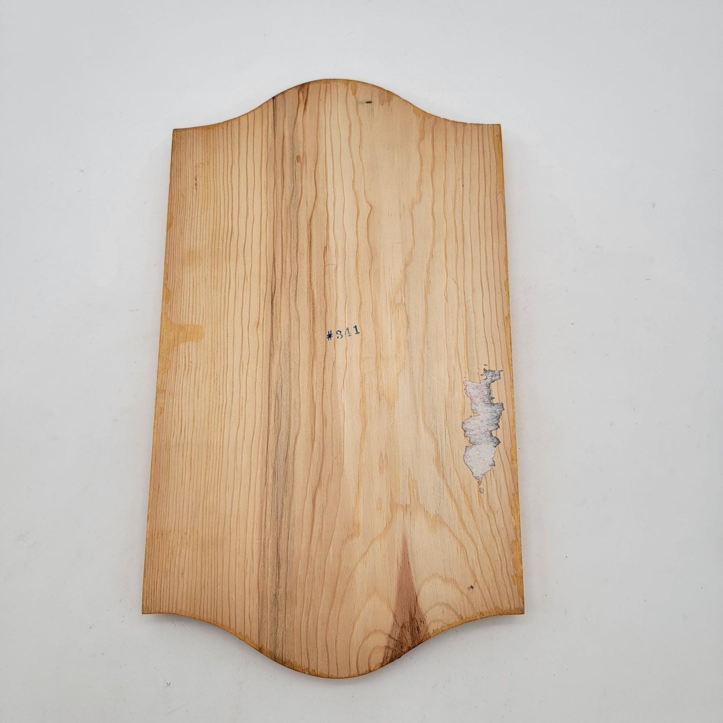 1970s Vintage Lion Decoupage Print On Wood Plaque