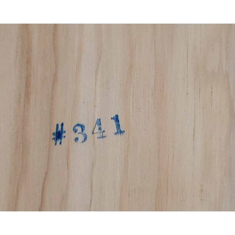 1970s Vintage Lion Decoupage Print On Wood Plaque