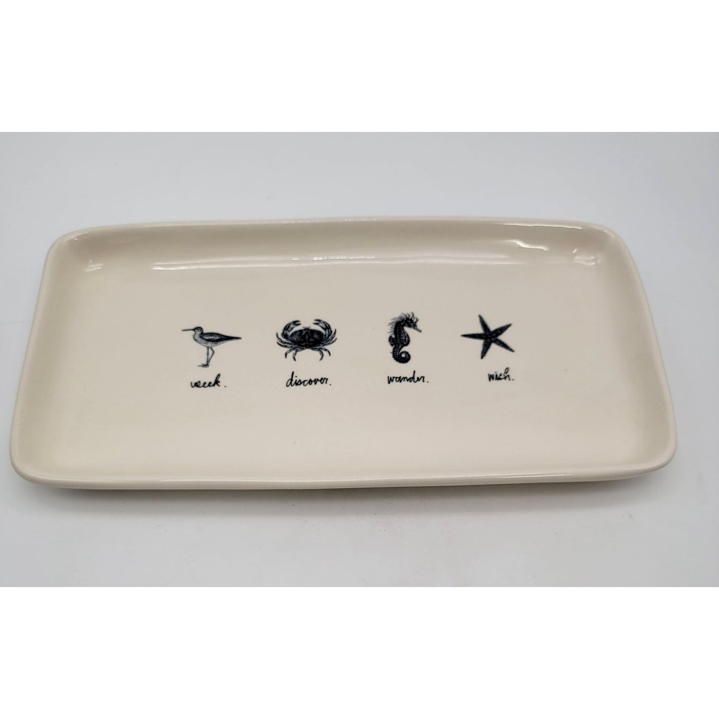 Seek Discover Wonder Niche Rae Dunn Tray