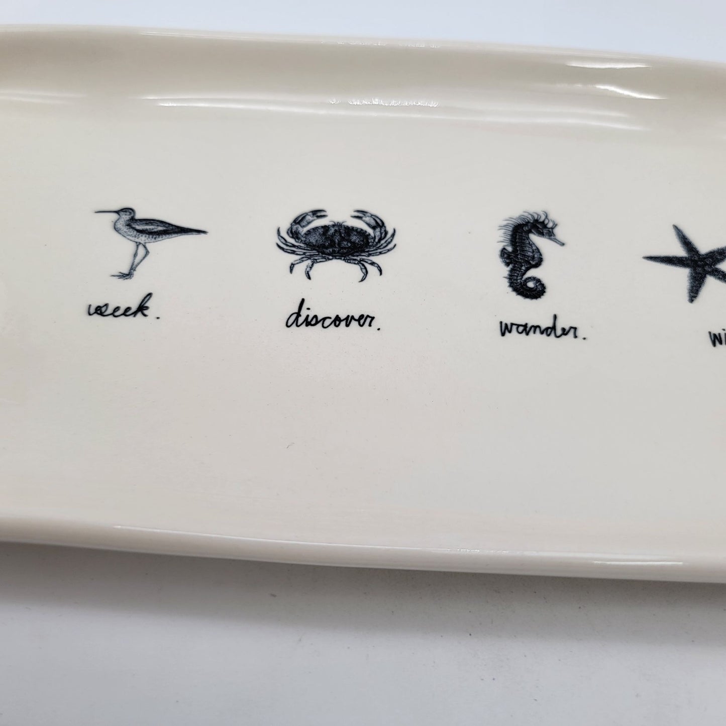 Seek Discover Wonder Niche Rae Dunn Tray
