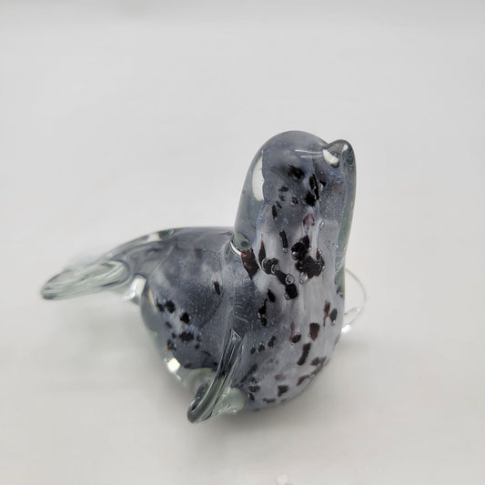 Art Glass Baby Seal Figurine