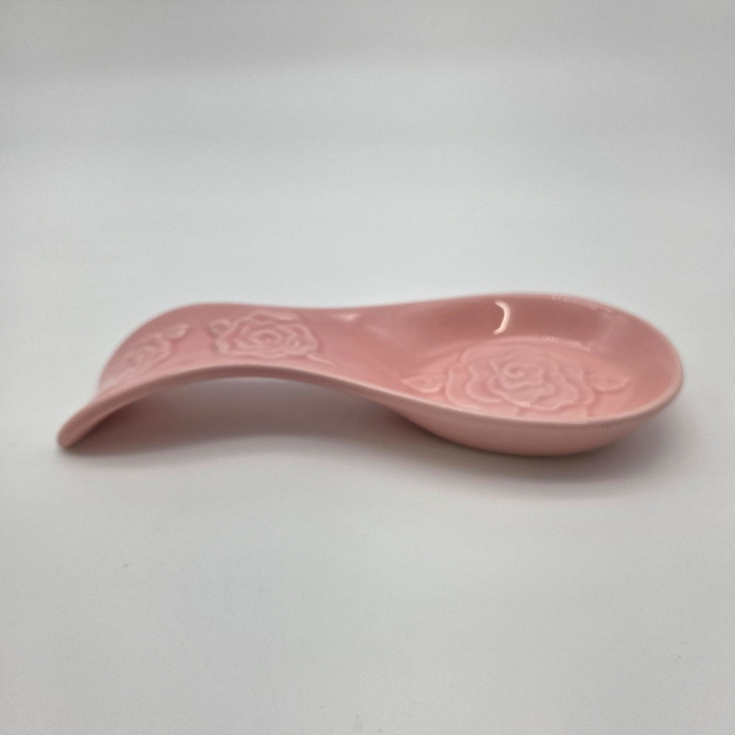 Potters Studio Pink Roses Spoon Rest