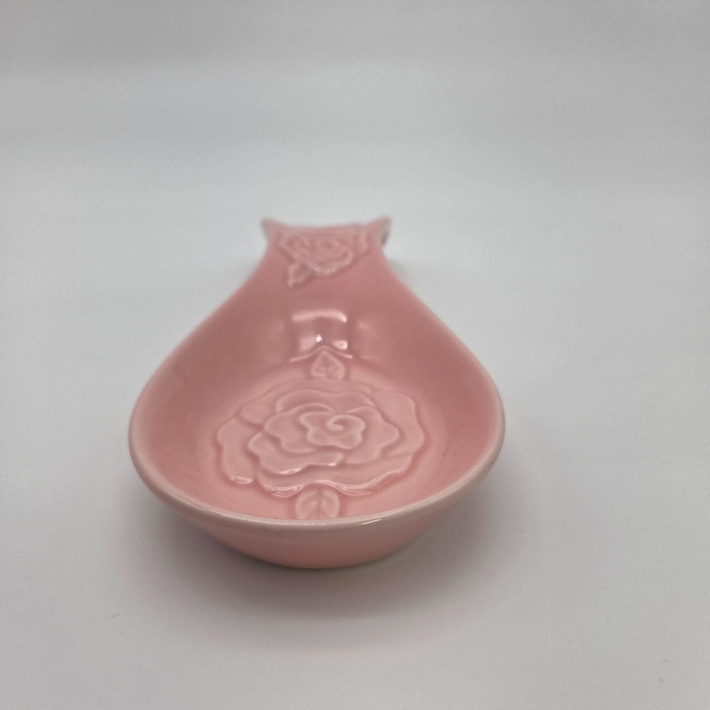 Potters Studio Pink Roses Spoon Rest