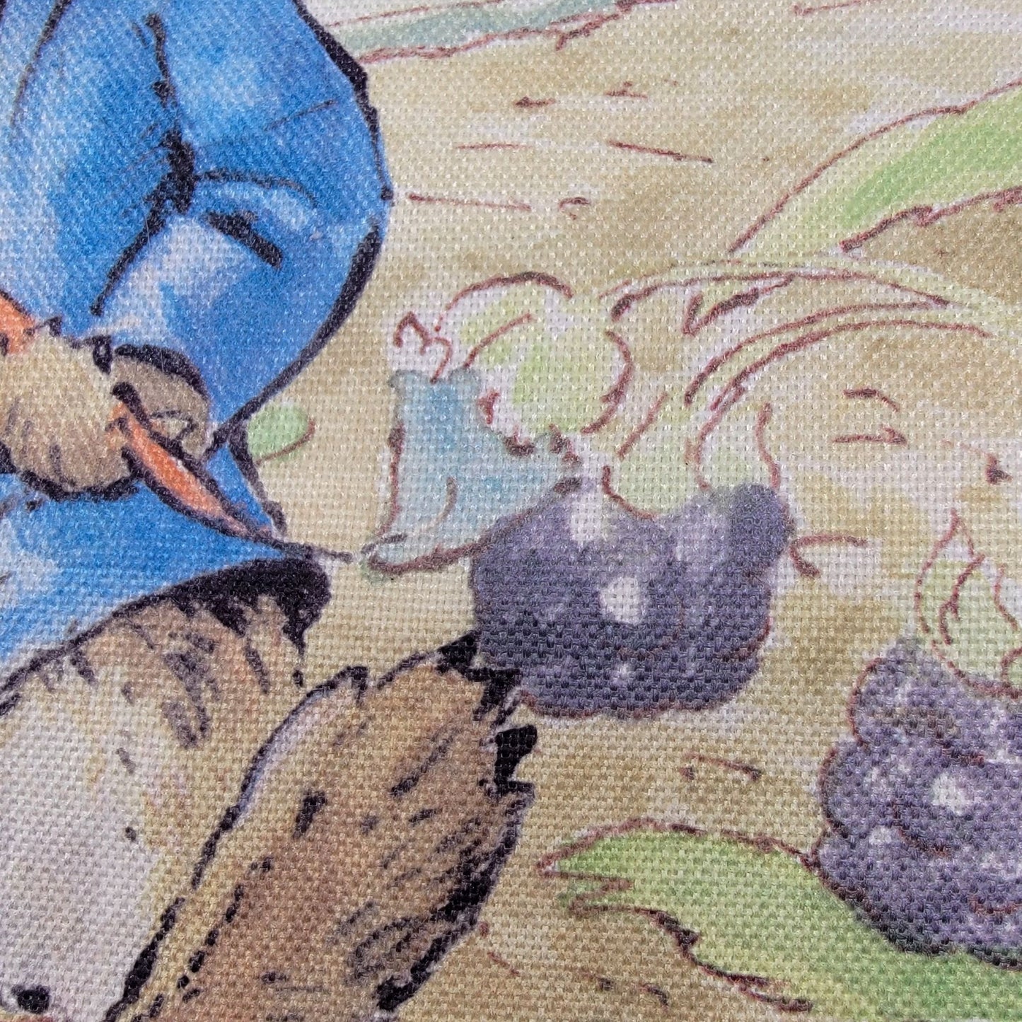 Peter Rabbit Cotton Table Runner 14" X 72"  - NEW