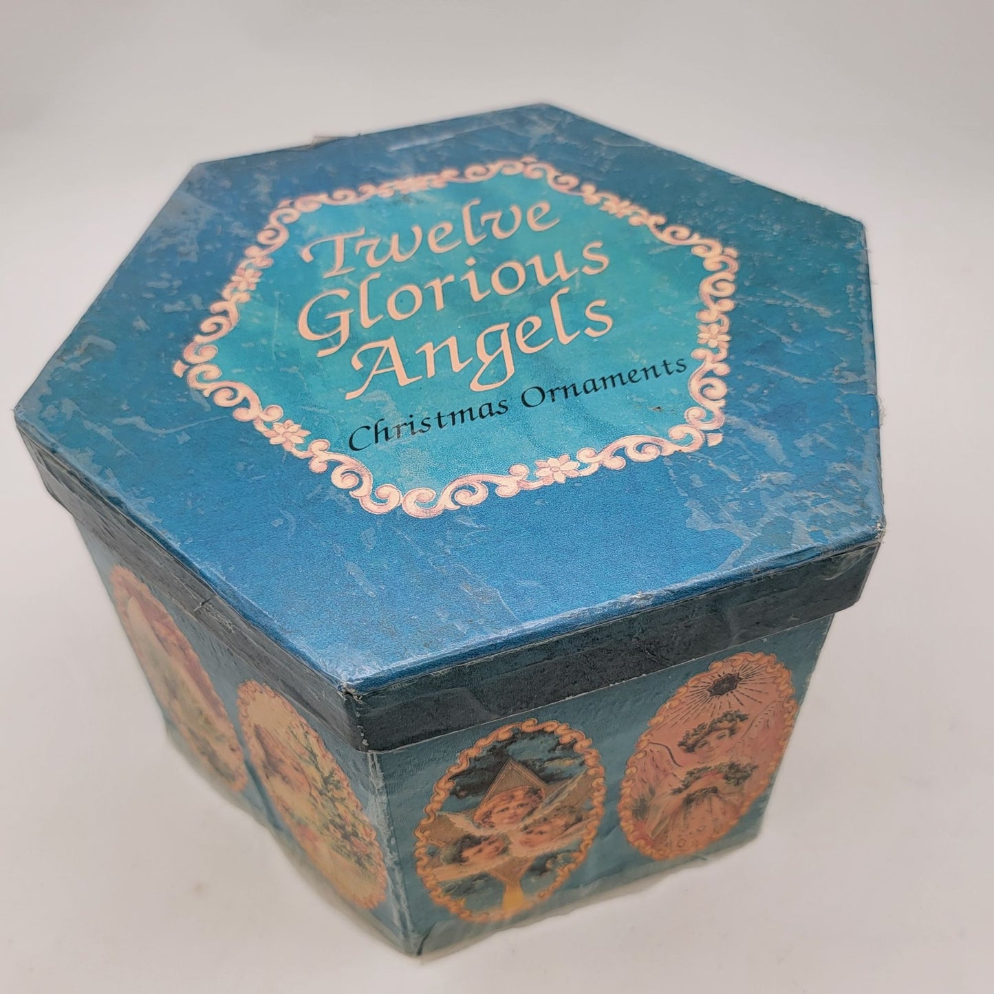 Vintage Ten Glorious Angels Christmas Ornaments Set