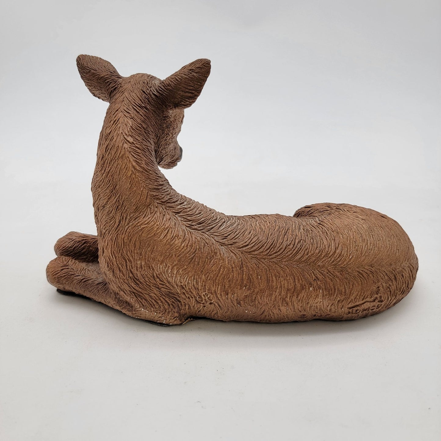 Vintage Homco 1985 Doe Deer Laying Down Figurine