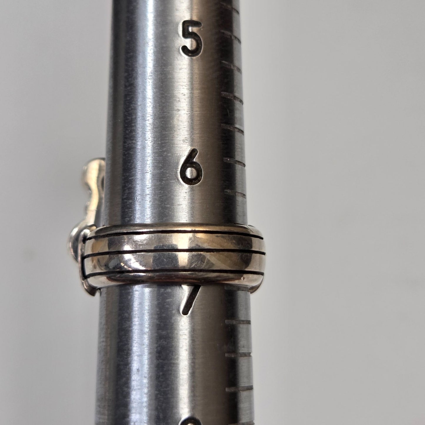 Signed PB Multi-Gemstone 925 Silver Ring