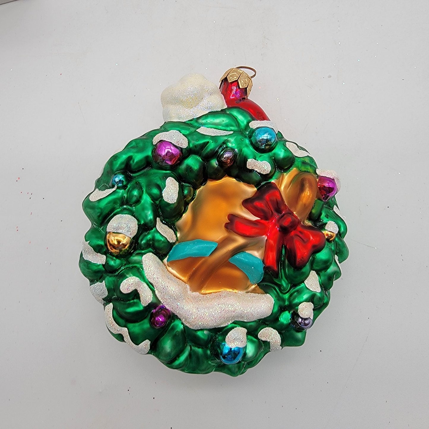 Christopher Radko Scooby-Doo Wreath Glass Ornament Warner Bros. Studio