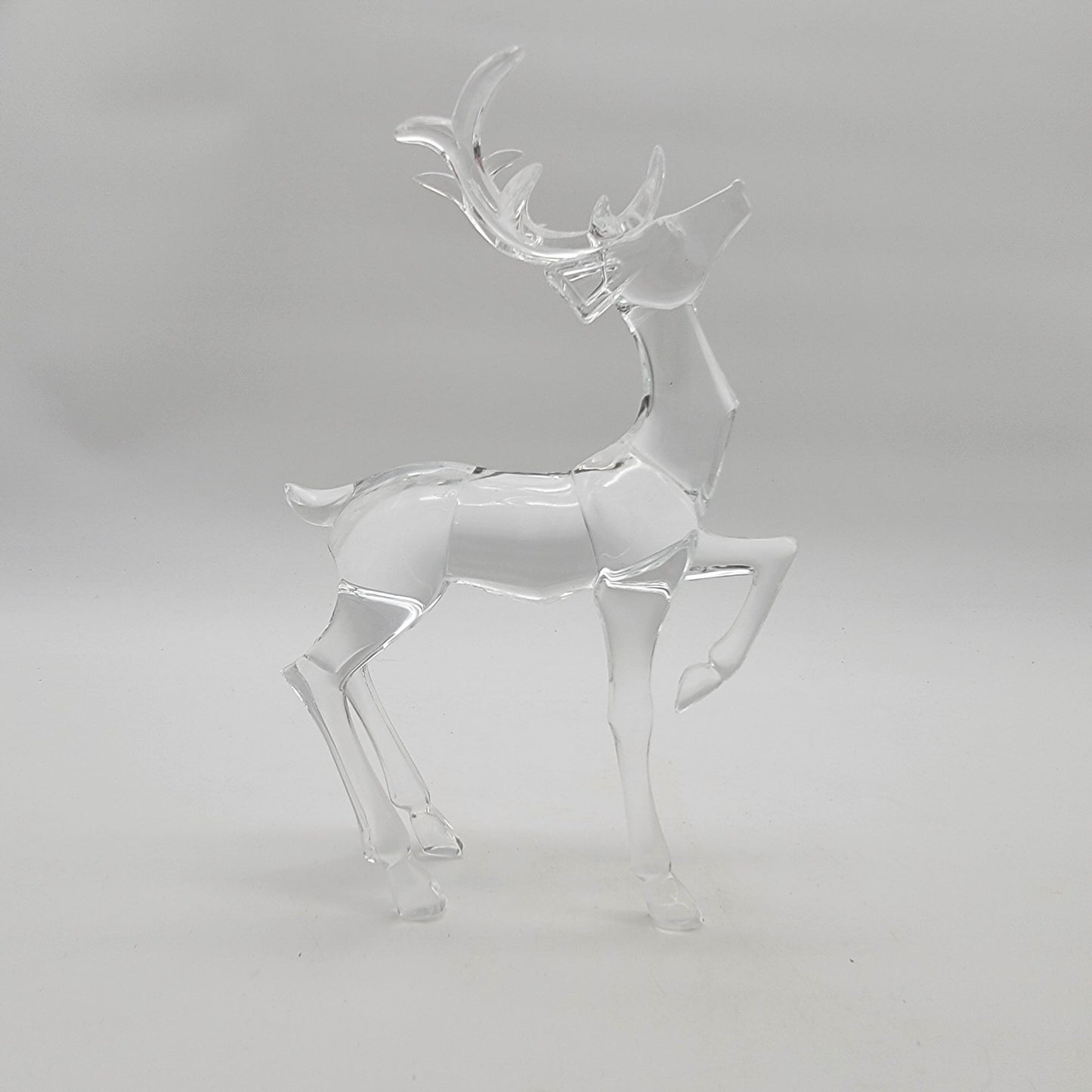 Roman Inc Faceted Acrylic Nativity Scene with Deer Set Of 9