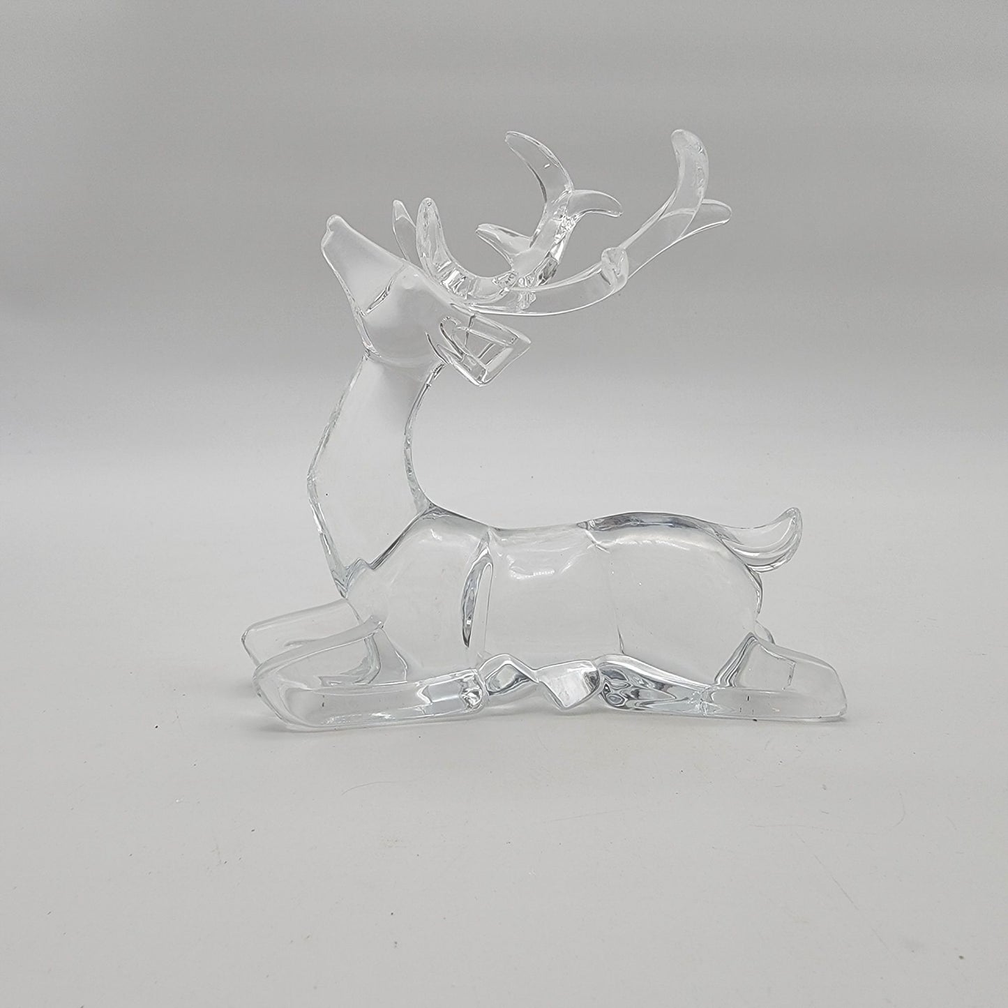 Roman Inc Faceted Acrylic Nativity Scene with Deer Set Of 9