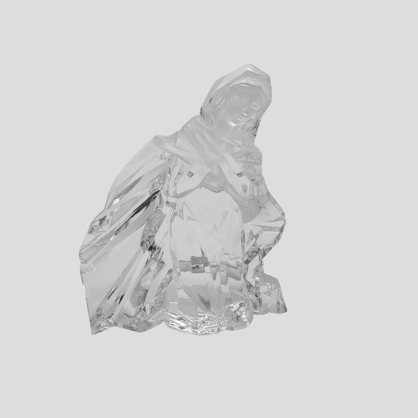 Roman Inc Faceted Acrylic Nativity Scene with Deer Set Of 9