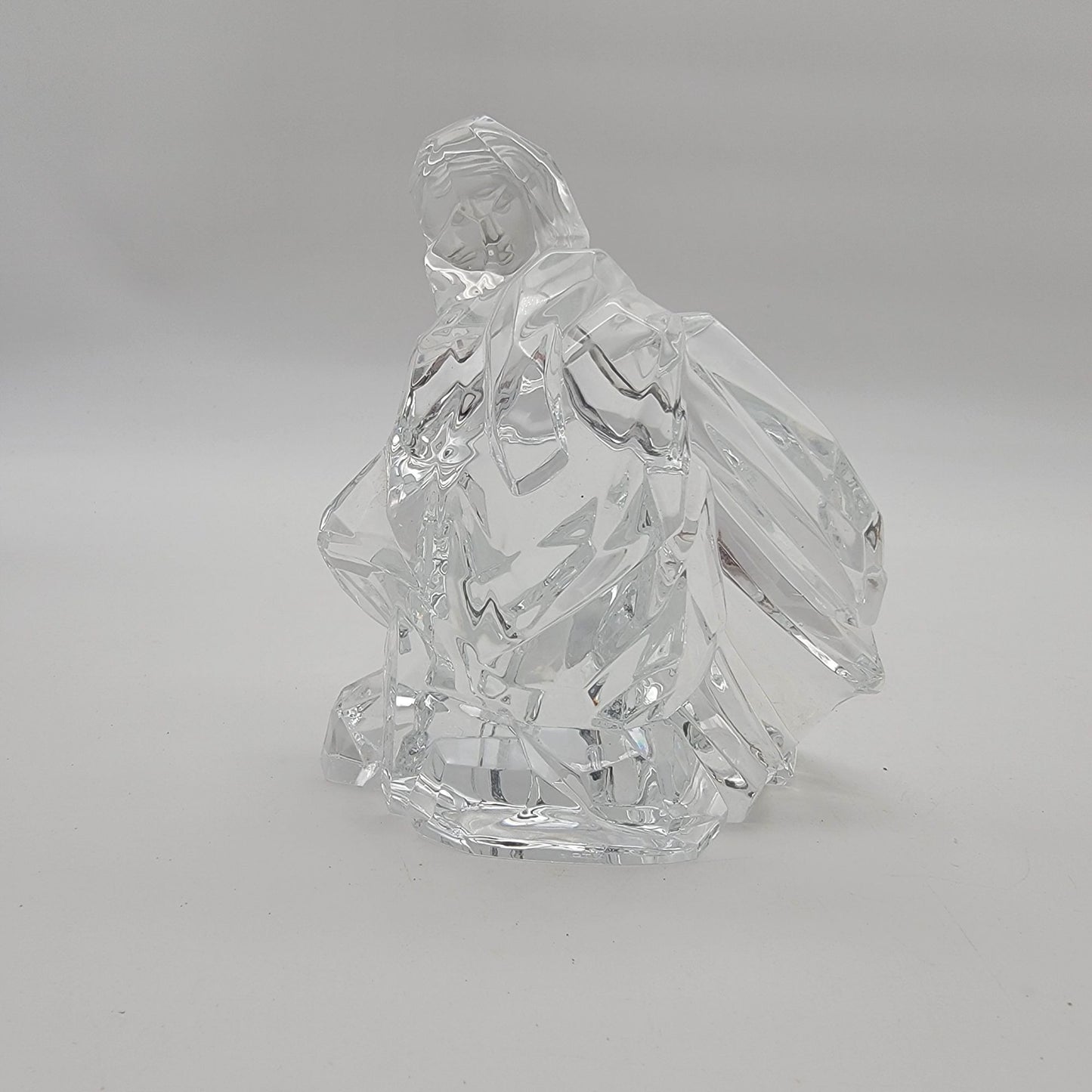 Roman Inc Faceted Acrylic Nativity Scene with Deer Set Of 9
