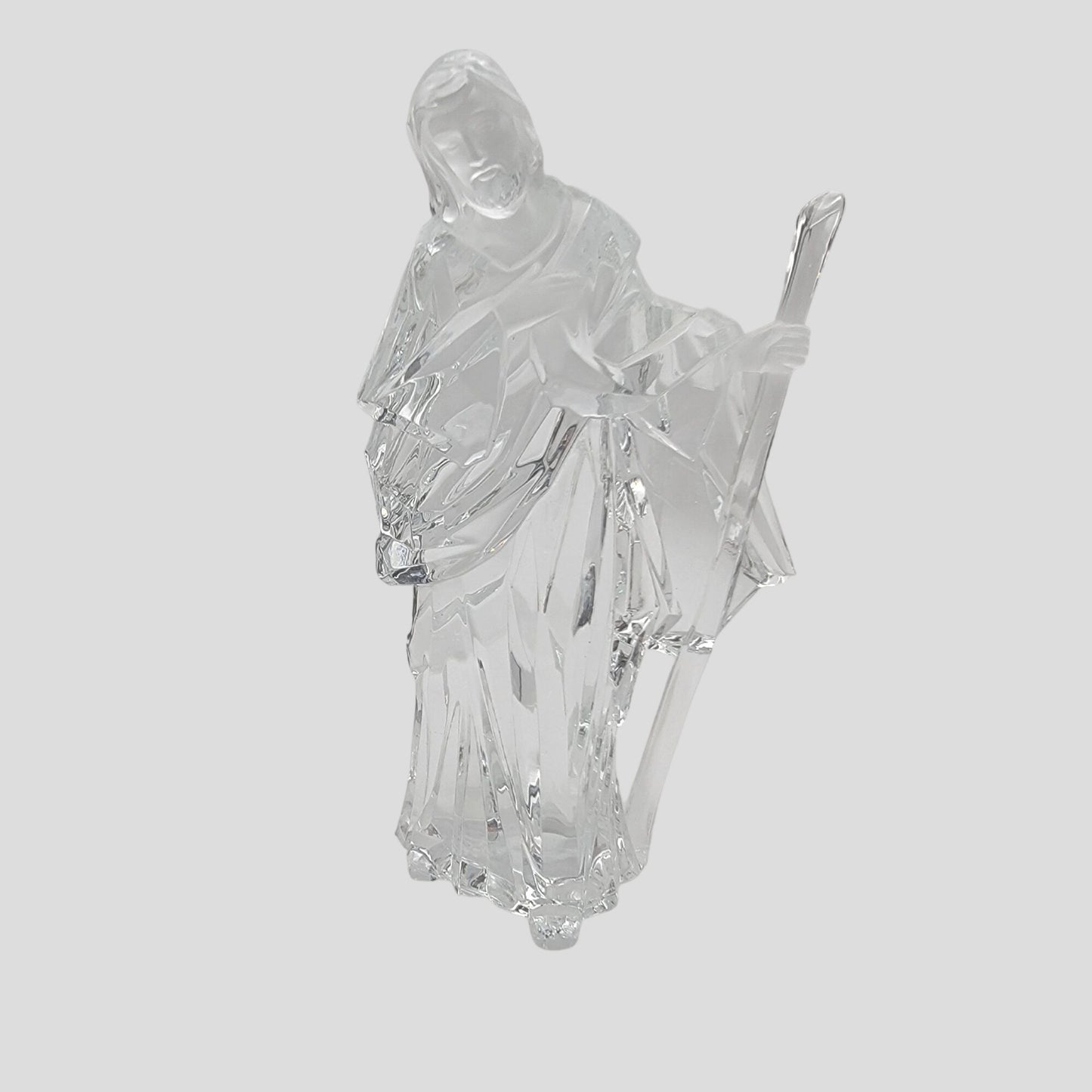 Roman Inc Faceted Acrylic Nativity Scene with Deer Set Of 9