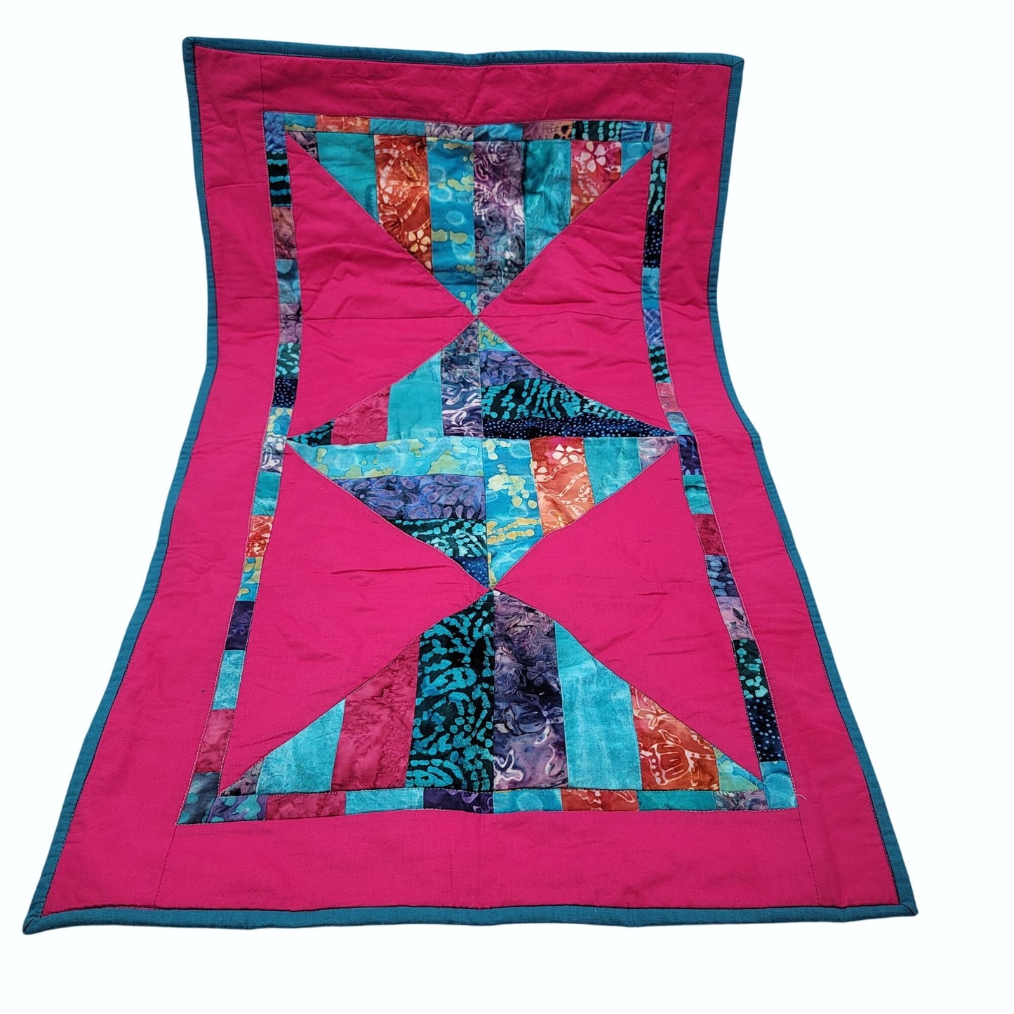 Handmade Quilted Table Runner or Wall Art