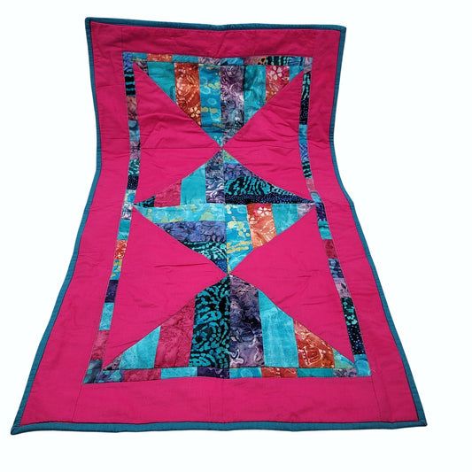 Handmade Quilted Table Runner or Wall Art