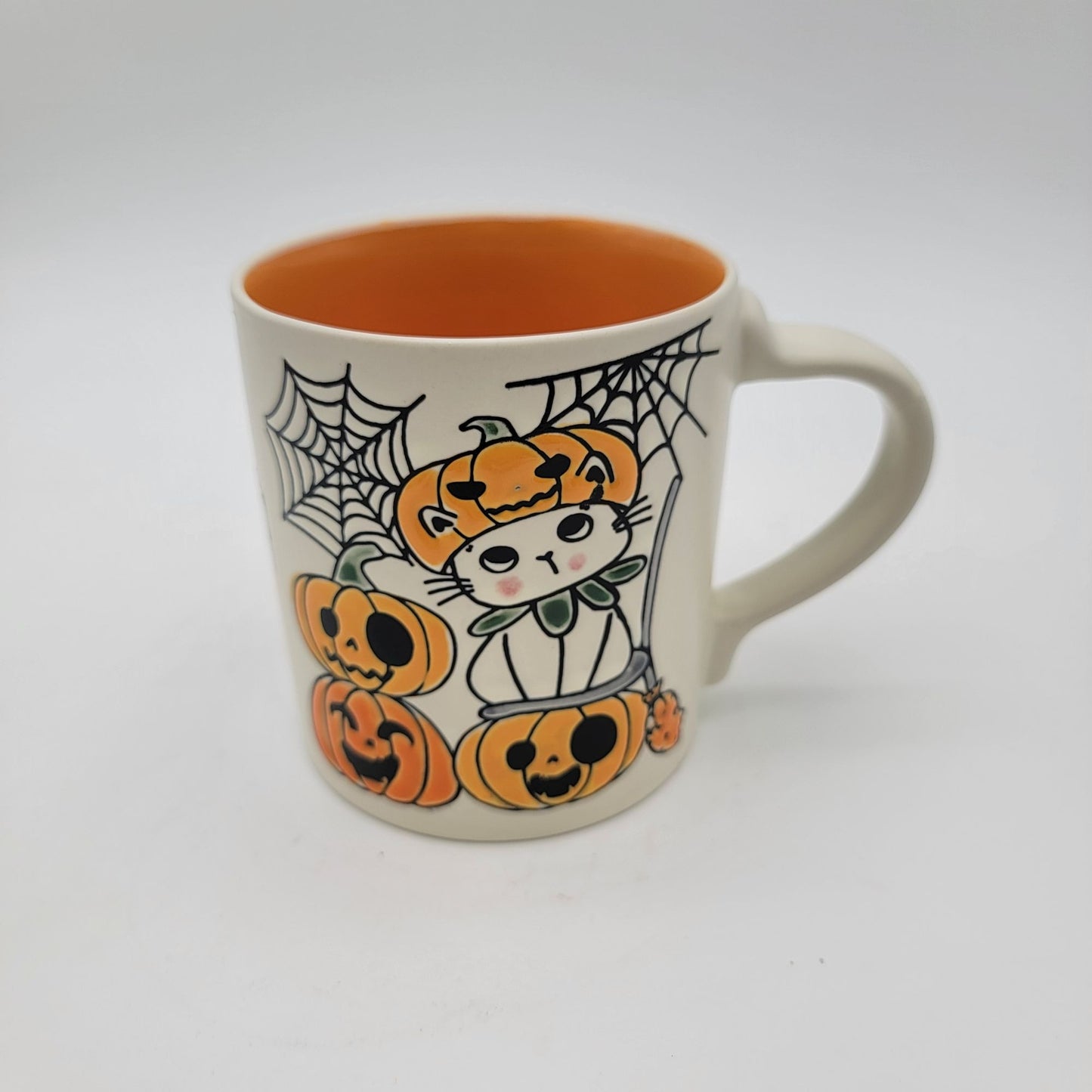 Halloween Cat & Pumpkins  Mug by Eli + Ana