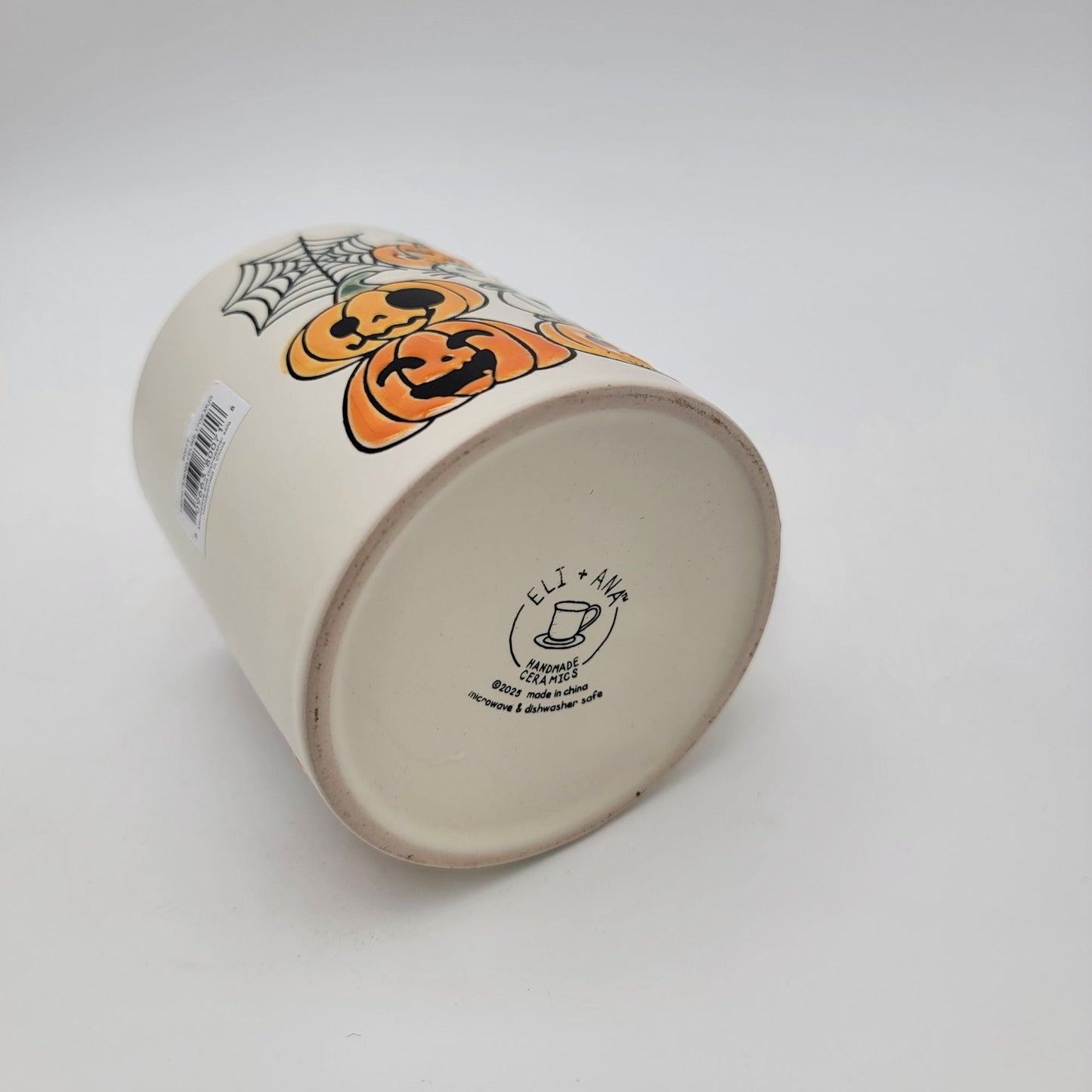 Halloween Cat & Pumpkins  Mug by Eli + Ana