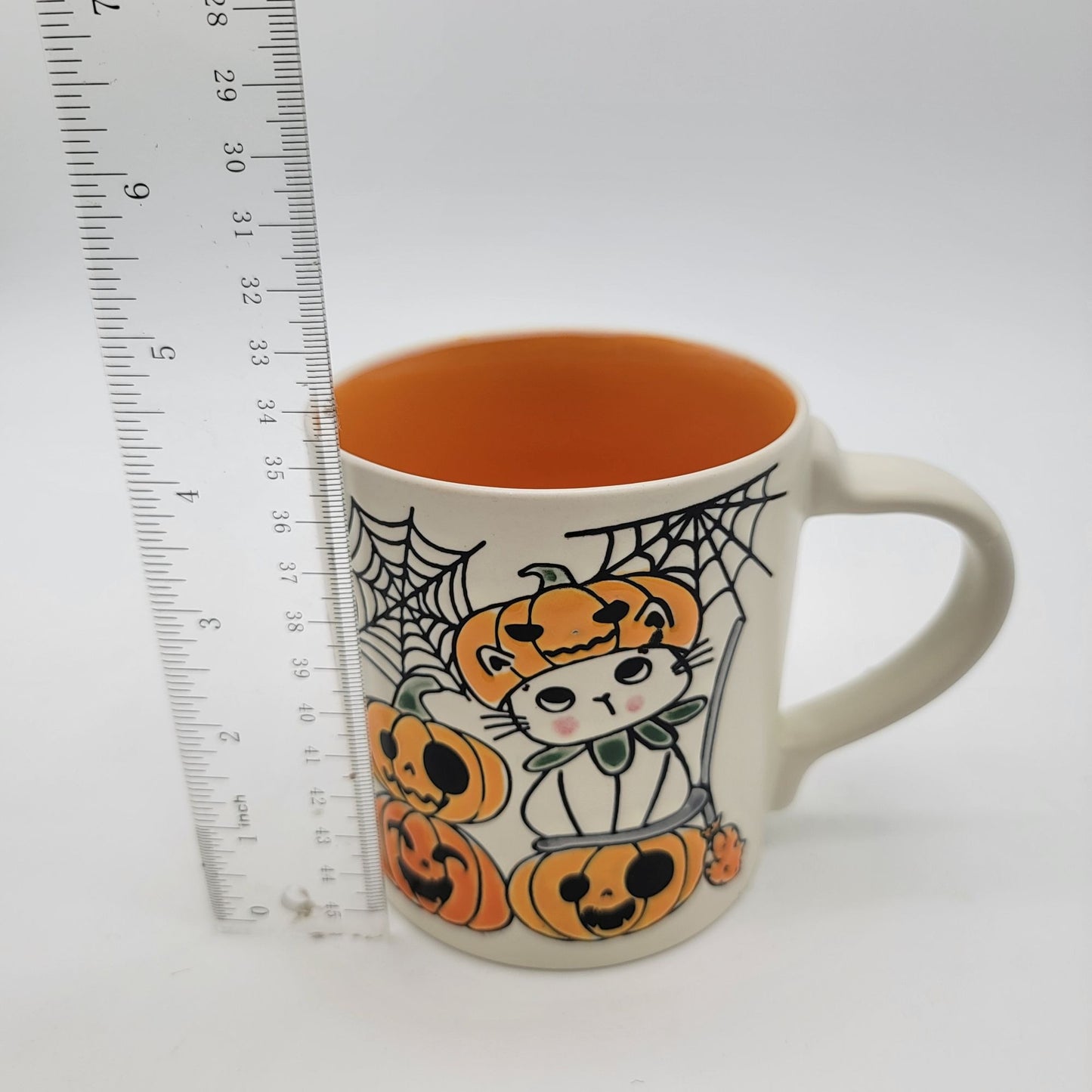 Halloween Cat & Pumpkins  Mug by Eli + Ana