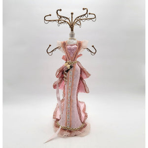 Victorian-style Dress Form Mannequin Jewelry Holder
