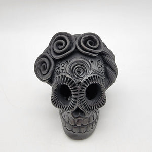 Oaxacan Barro Negro Frida Catrina Sugar Skull