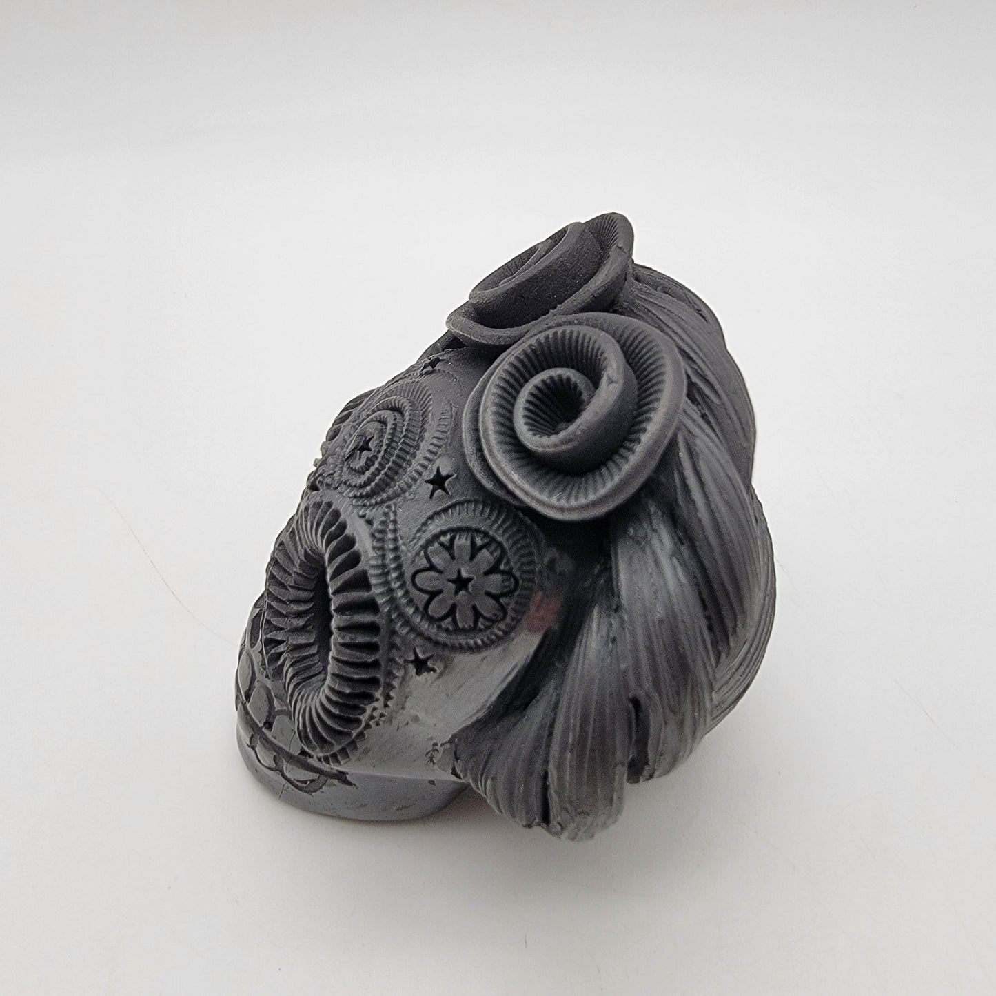 Oaxacan Barro Negro Frida Catrina Sugar Skull