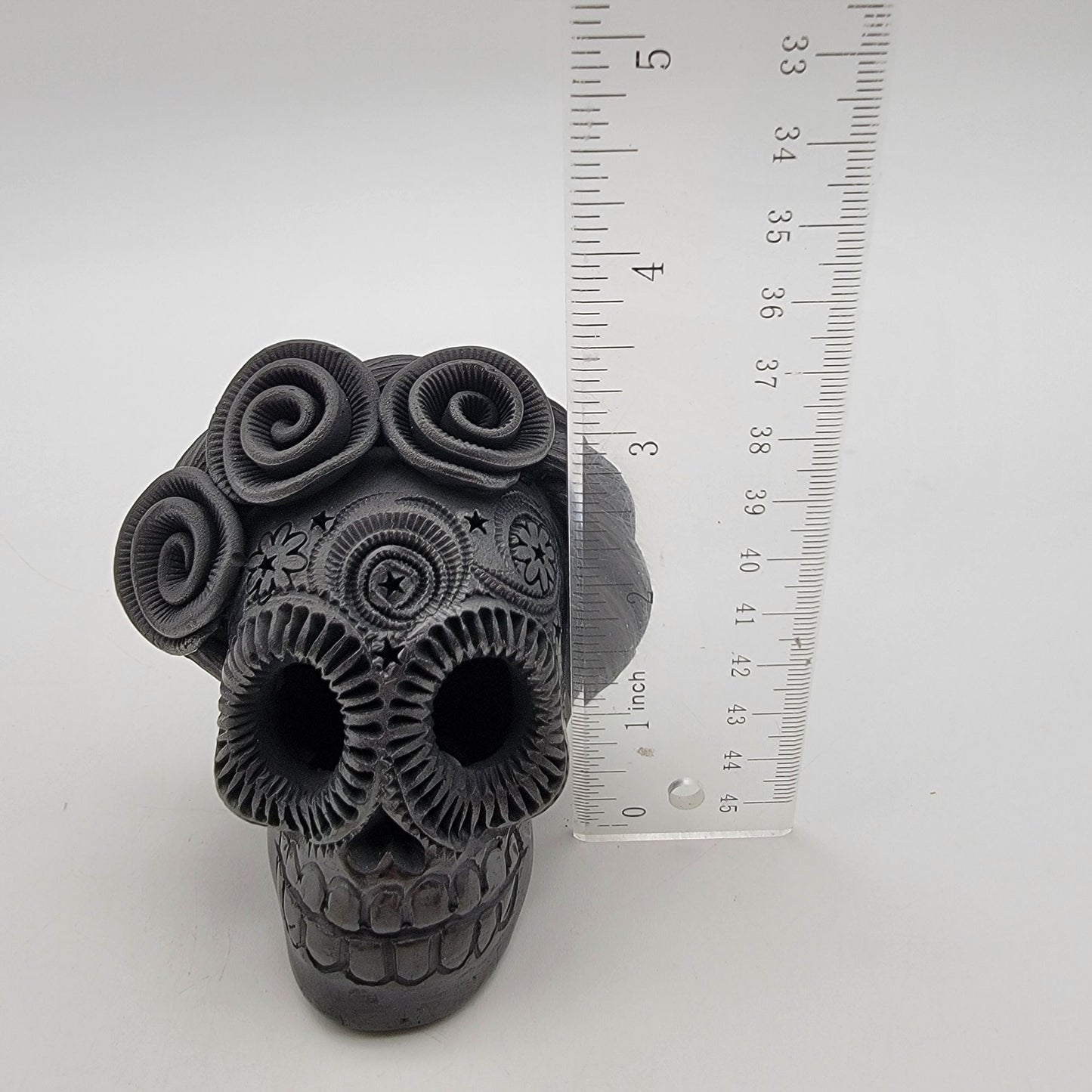 Oaxacan Barro Negro Frida Catrina Sugar Skull