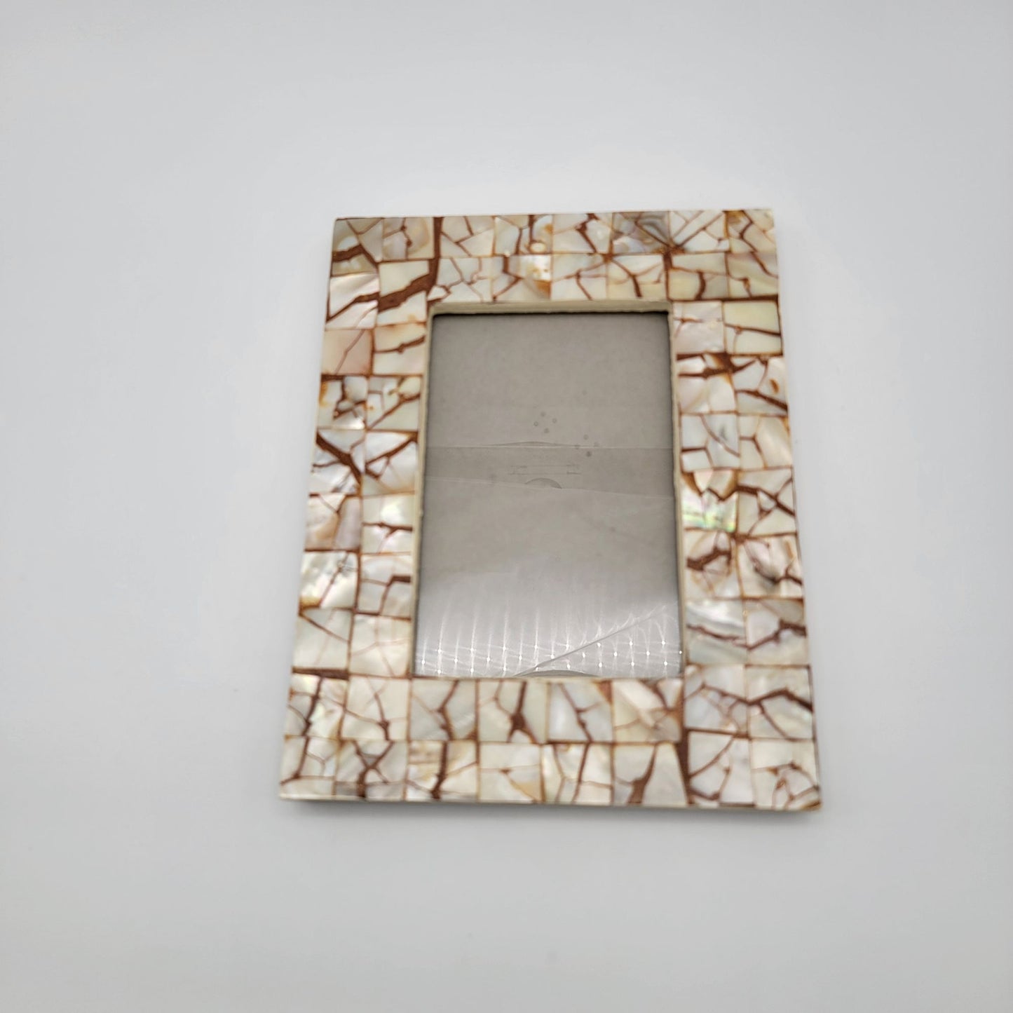Mother Of Pearl Shell Mosaic Picture Frame