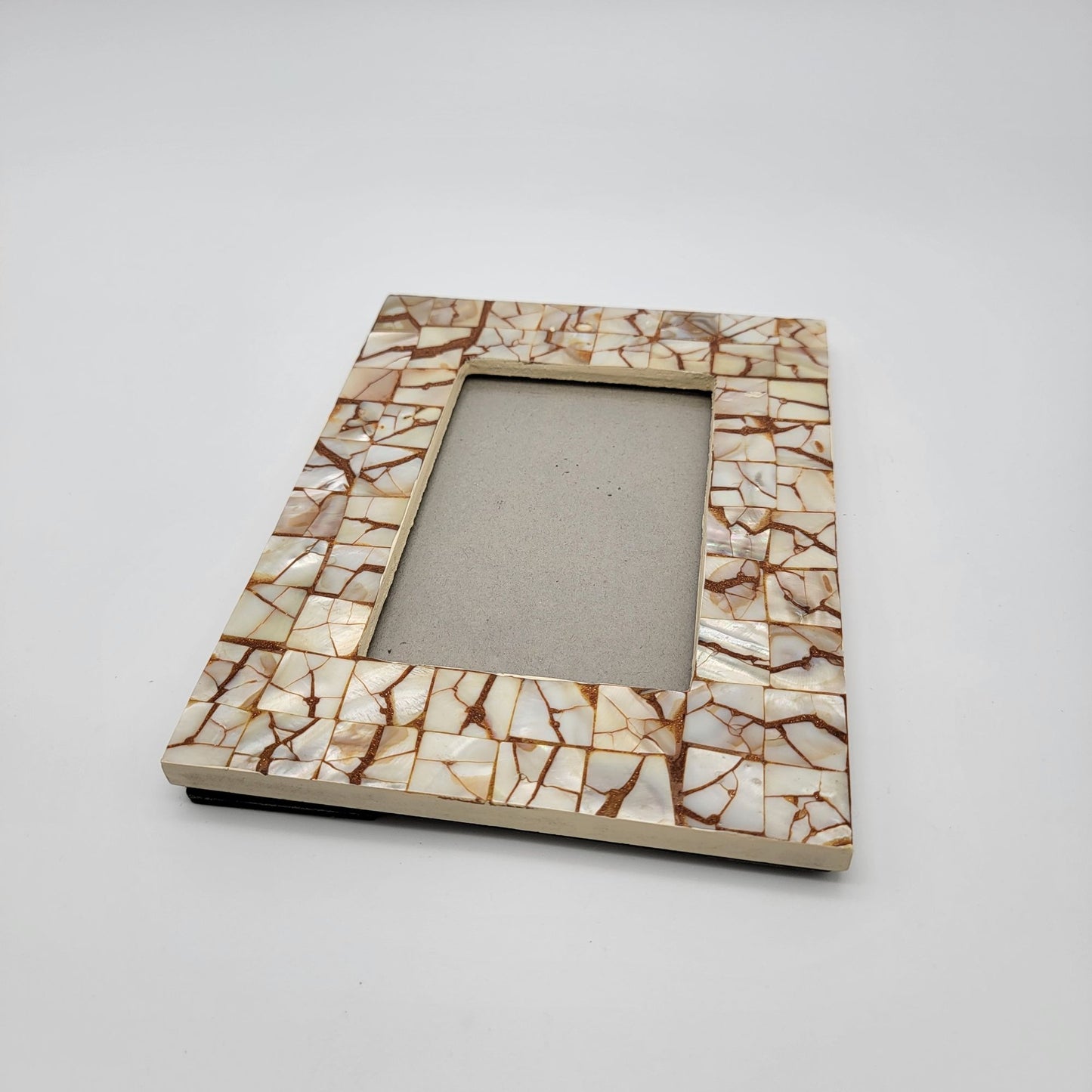 Mother Of Pearl Shell Mosaic Picture Frame