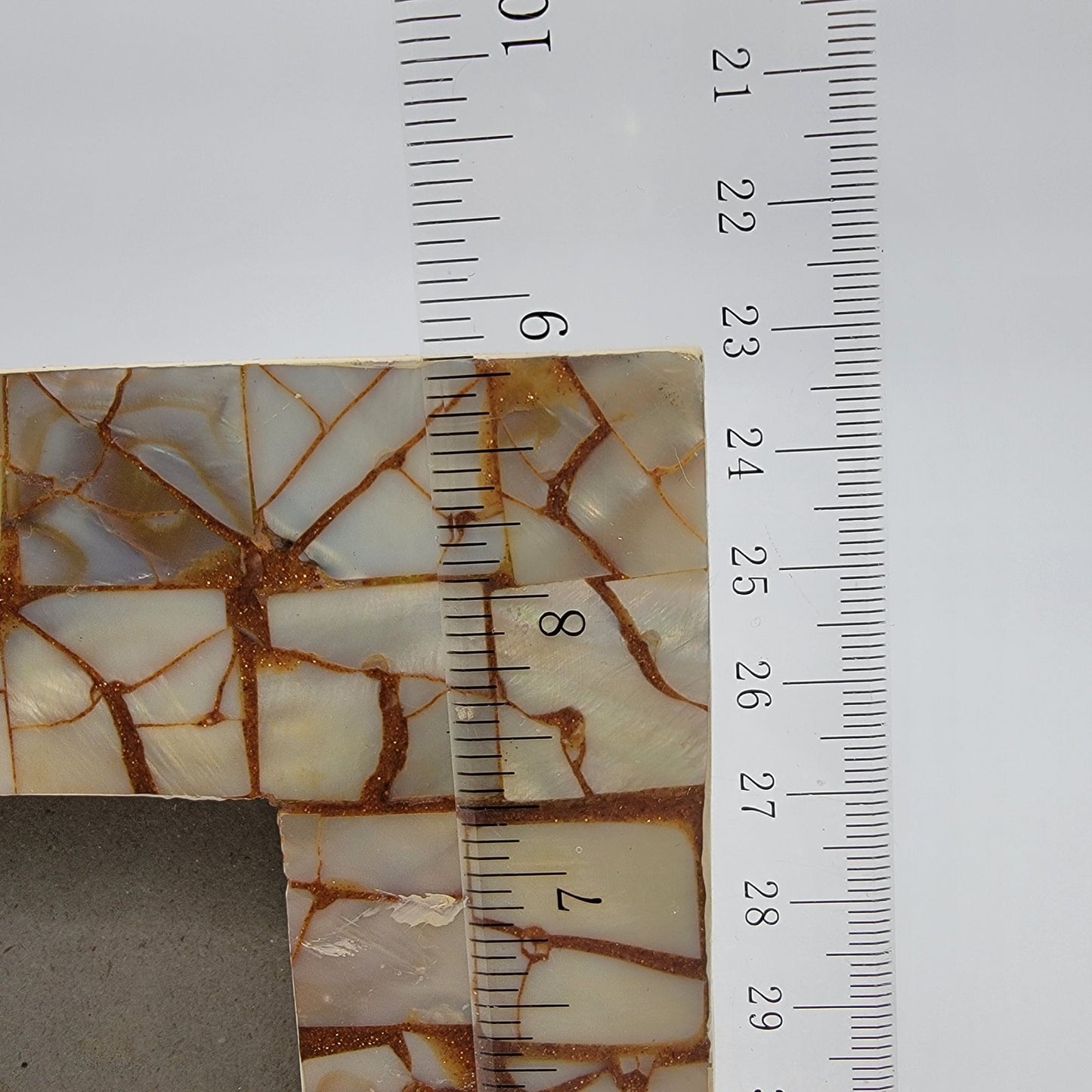 Mother Of Pearl Shell Mosaic Picture Frame