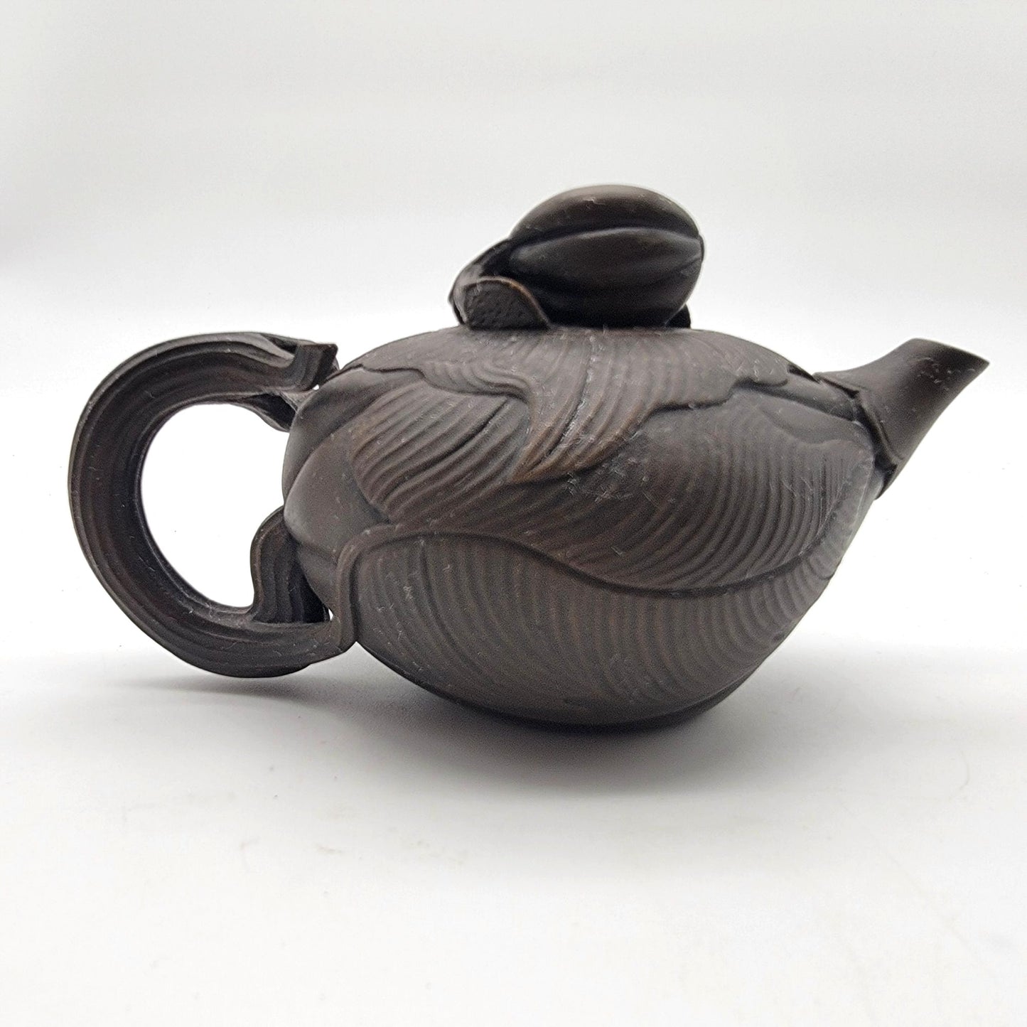 Yixing Zisha Clay Teapot Lotus Flower Bud Design