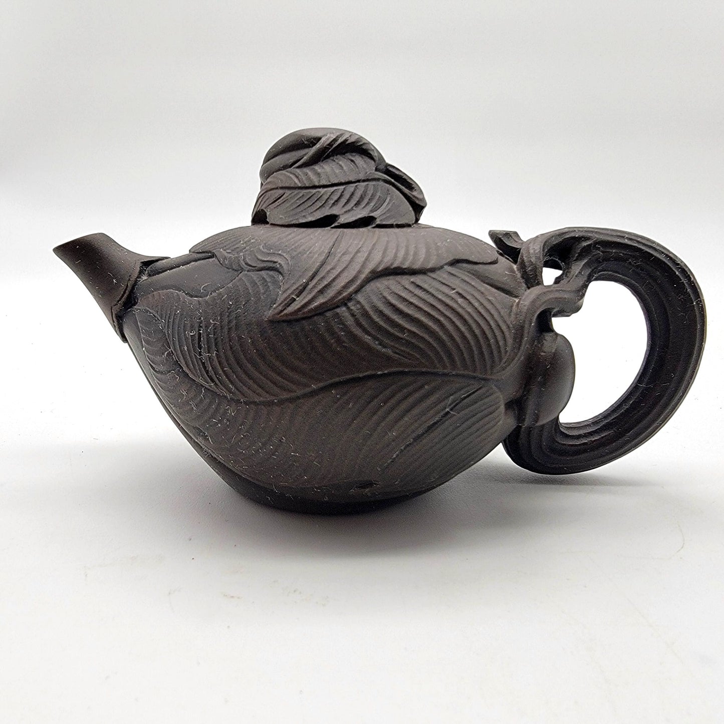 Yixing Zisha Clay Teapot Lotus Flower Bud Design