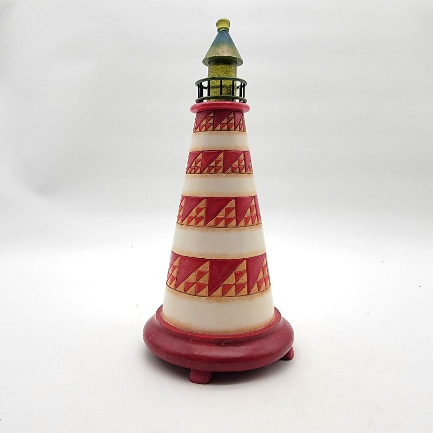 2003 Jim Shore Shorelights Courageous Beacon Lighthouse Figurine