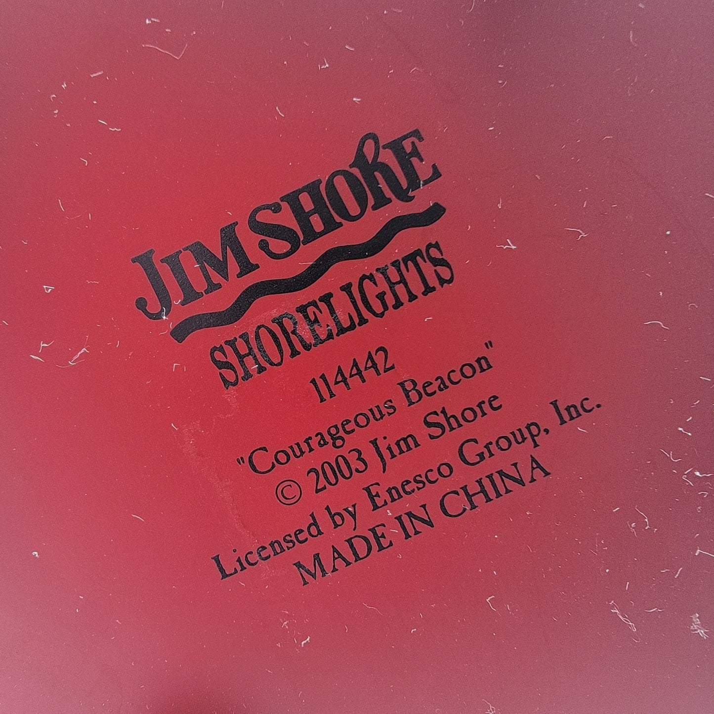 2003 Jim Shore Shorelights Courageous Beacon Lighthouse Figurine