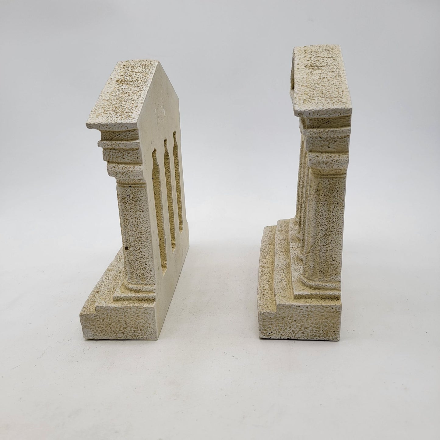 Greek Parthenon Column Bookends Set of 2