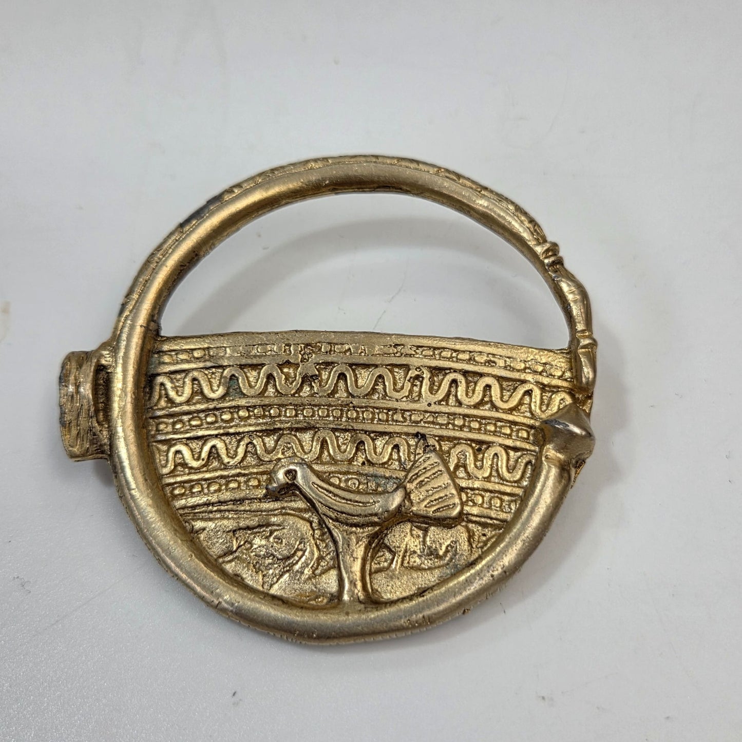 Pre Columbian Reproduction Pendant / Brooch Zenu Tribe