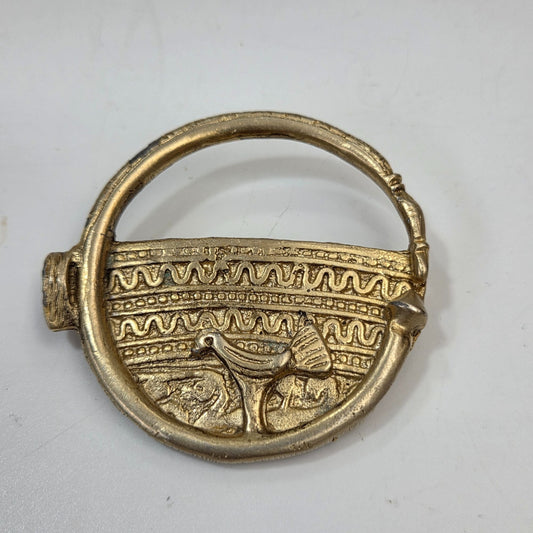 Pre Columbian Reproduction Pendant / Brooch Zenu Tribe