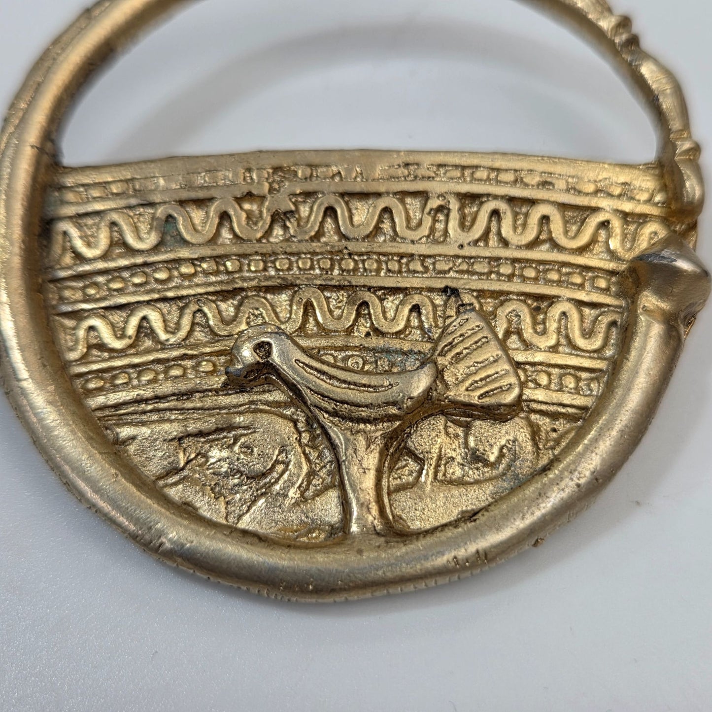 Pre Columbian Reproduction Pendant / Brooch Zenu Tribe