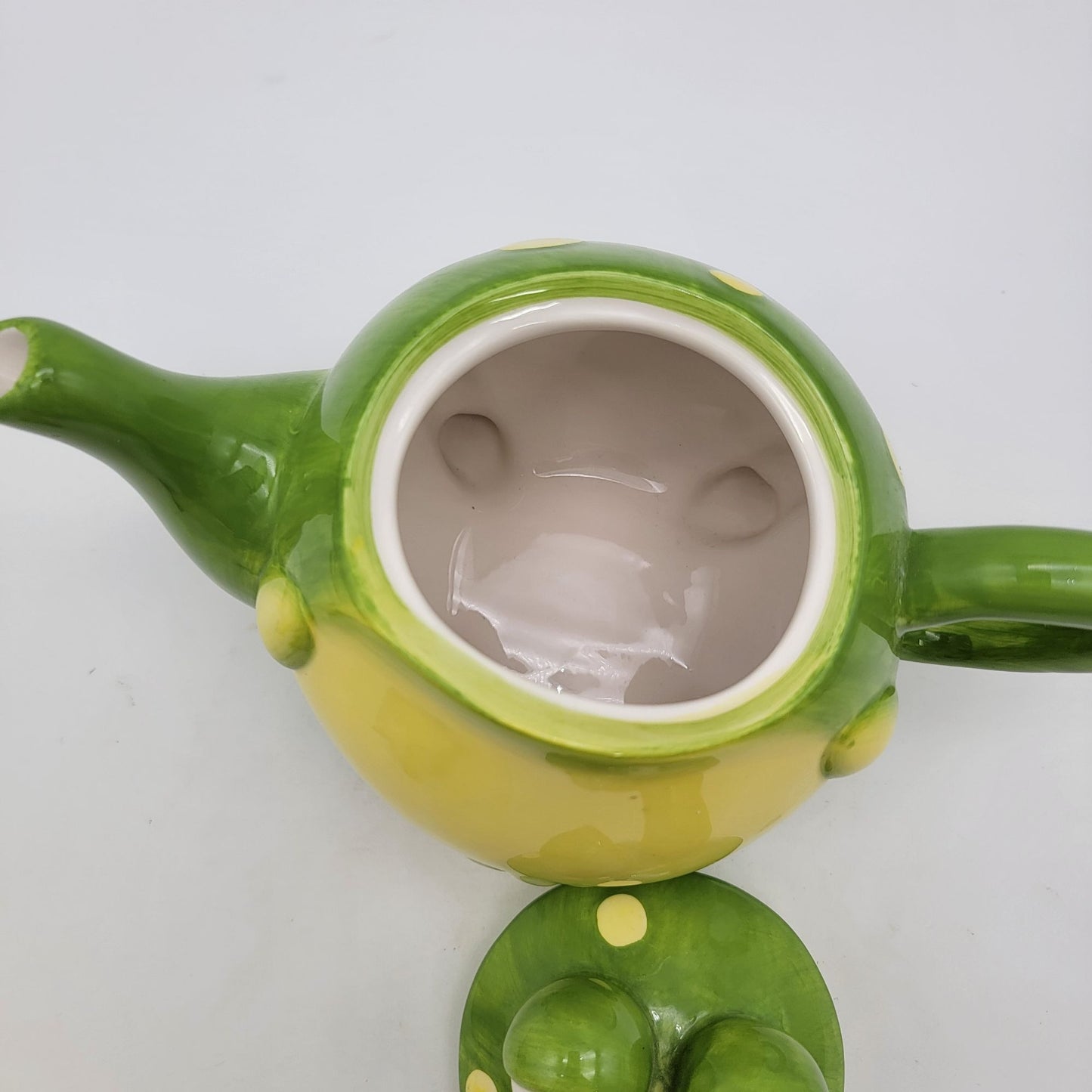 Vintage Burton & Burton Toby the Toad Teapot & 2 Cups