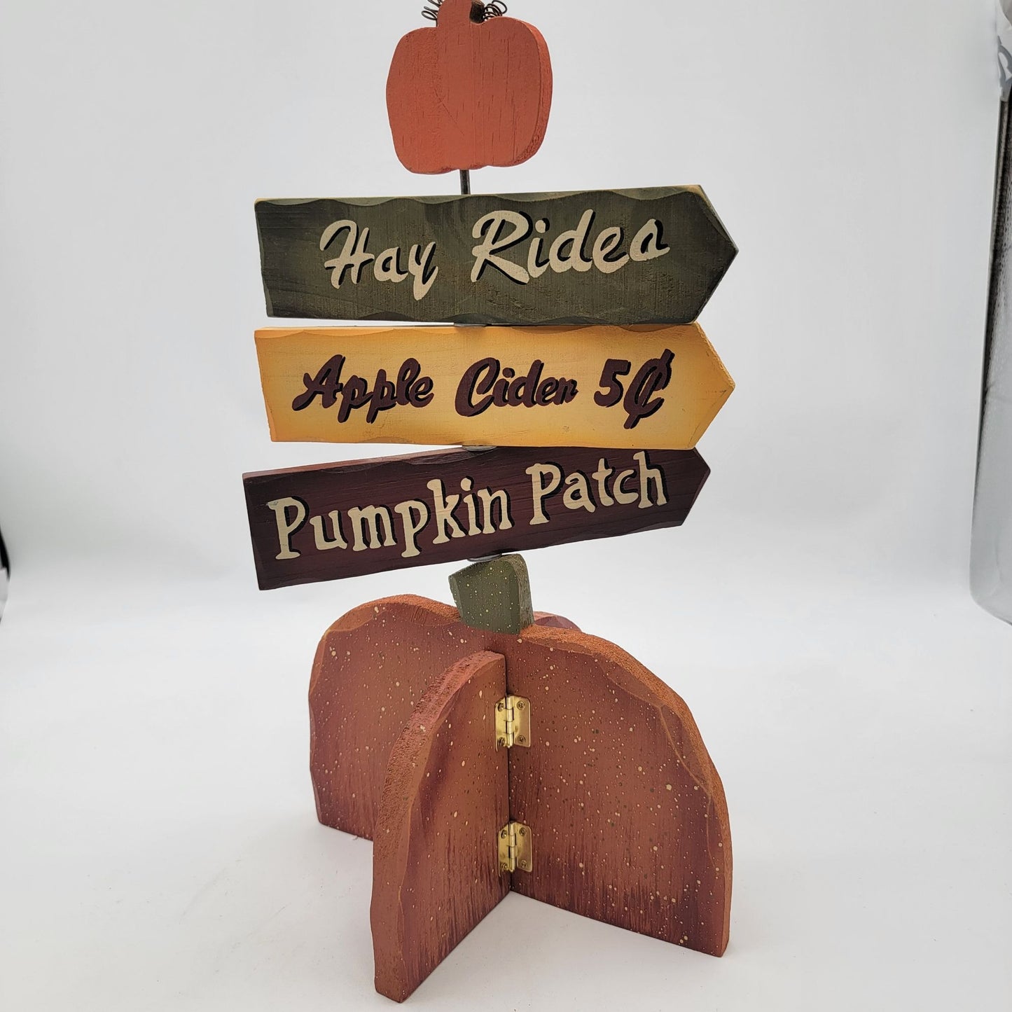Wooden Fall Pumpkin Patch Decorative Sign