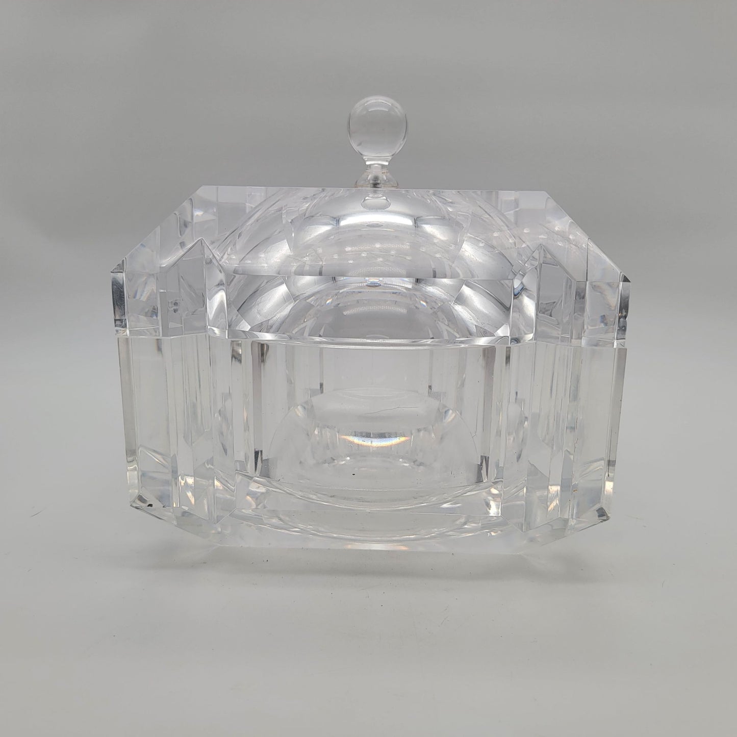 1960's Lucite Ice Bucket