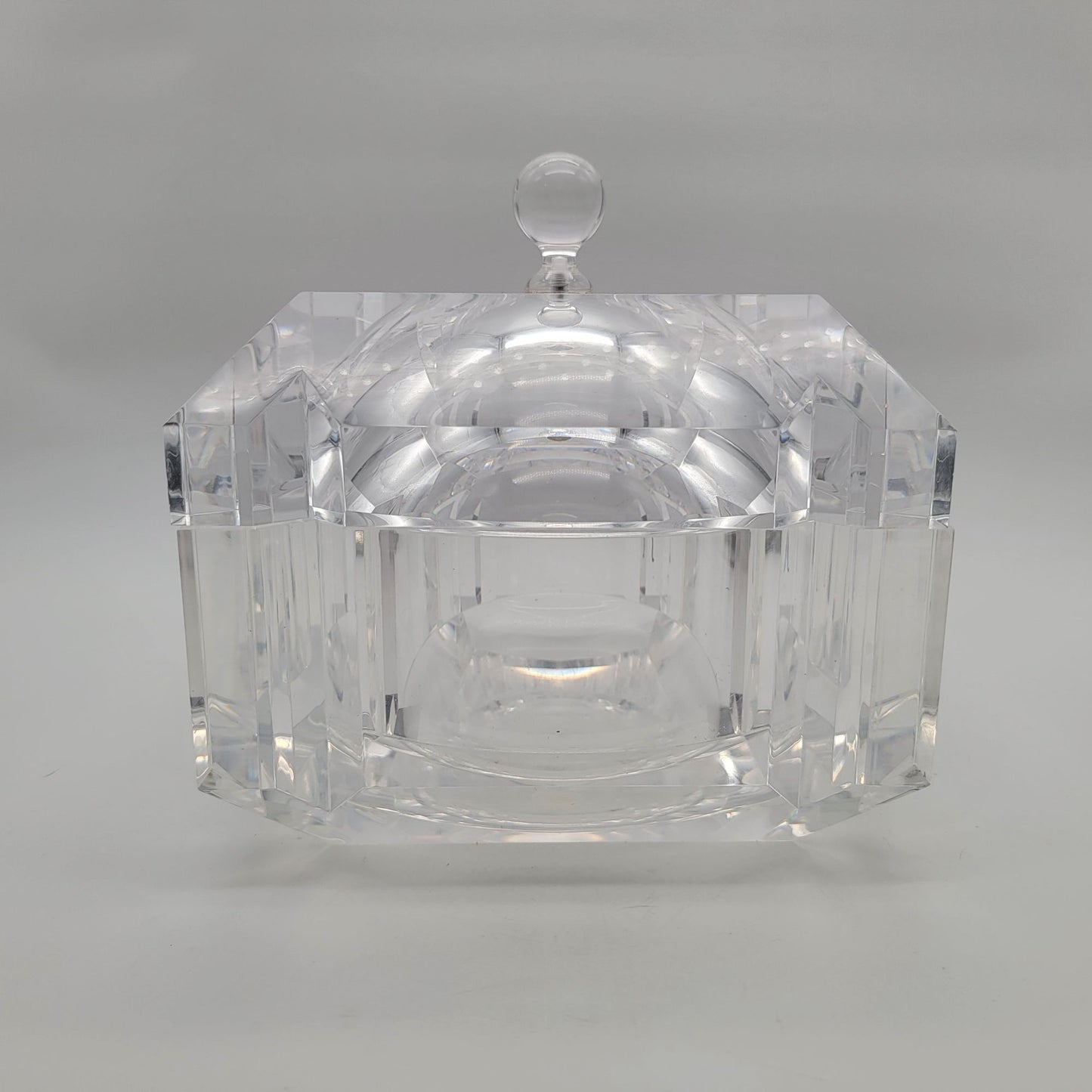 1960's Lucite Ice Bucket