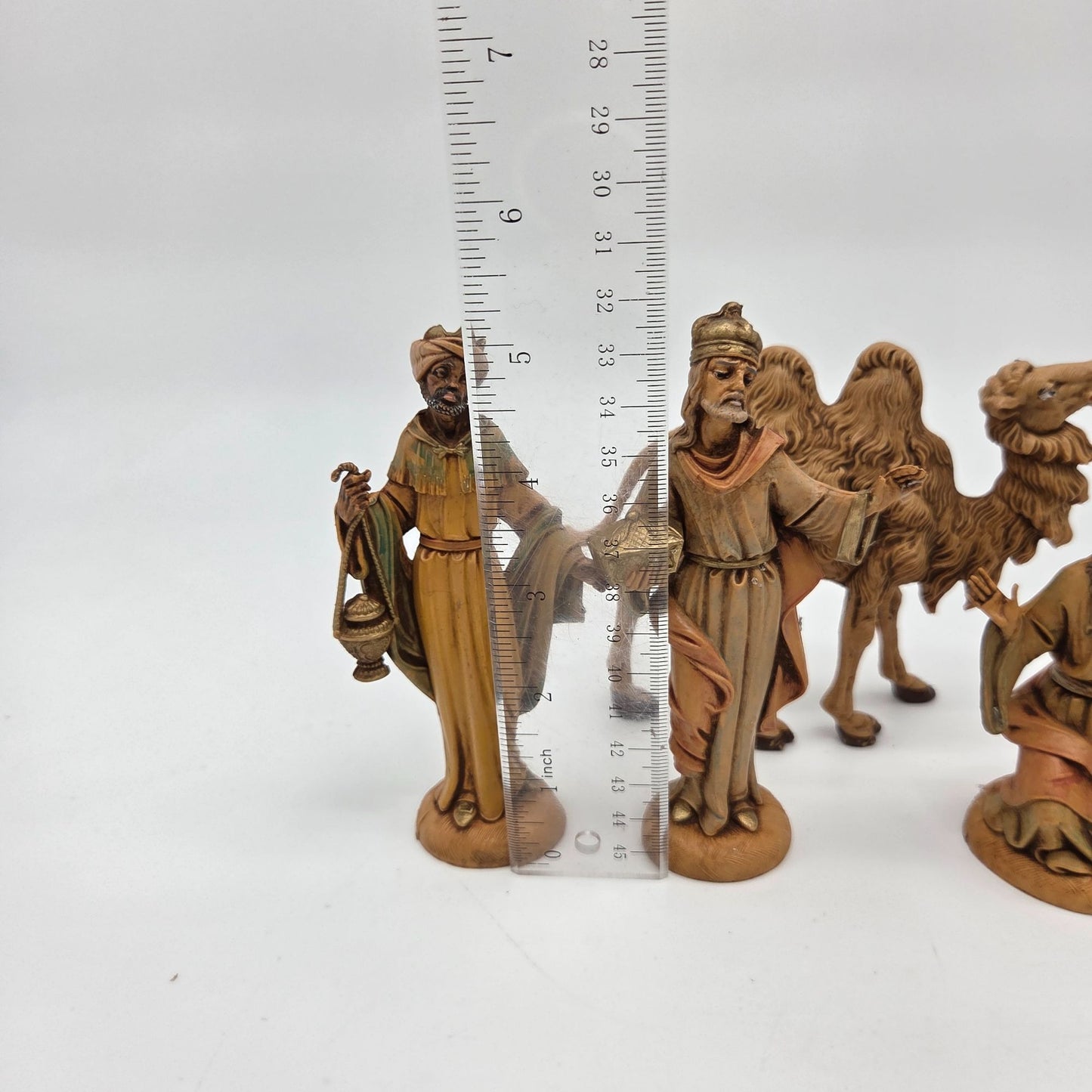 Vintage Fontanini Heirloom Nativity Collection 17-Piece Set Figures Italy