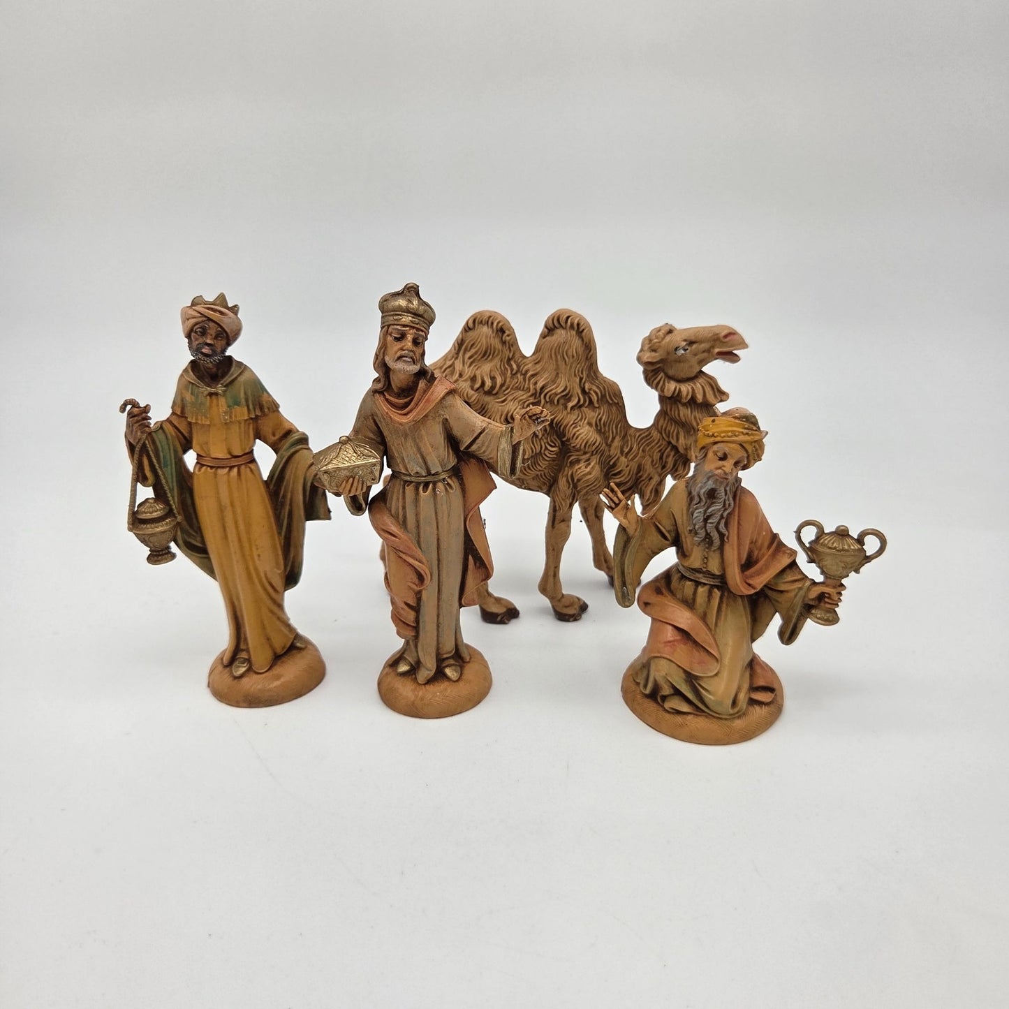Vintage Fontanini Heirloom Nativity Collection 17-Piece Set Figures Italy